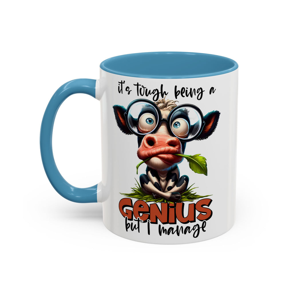 Moo-dest Genius Coffee Mug