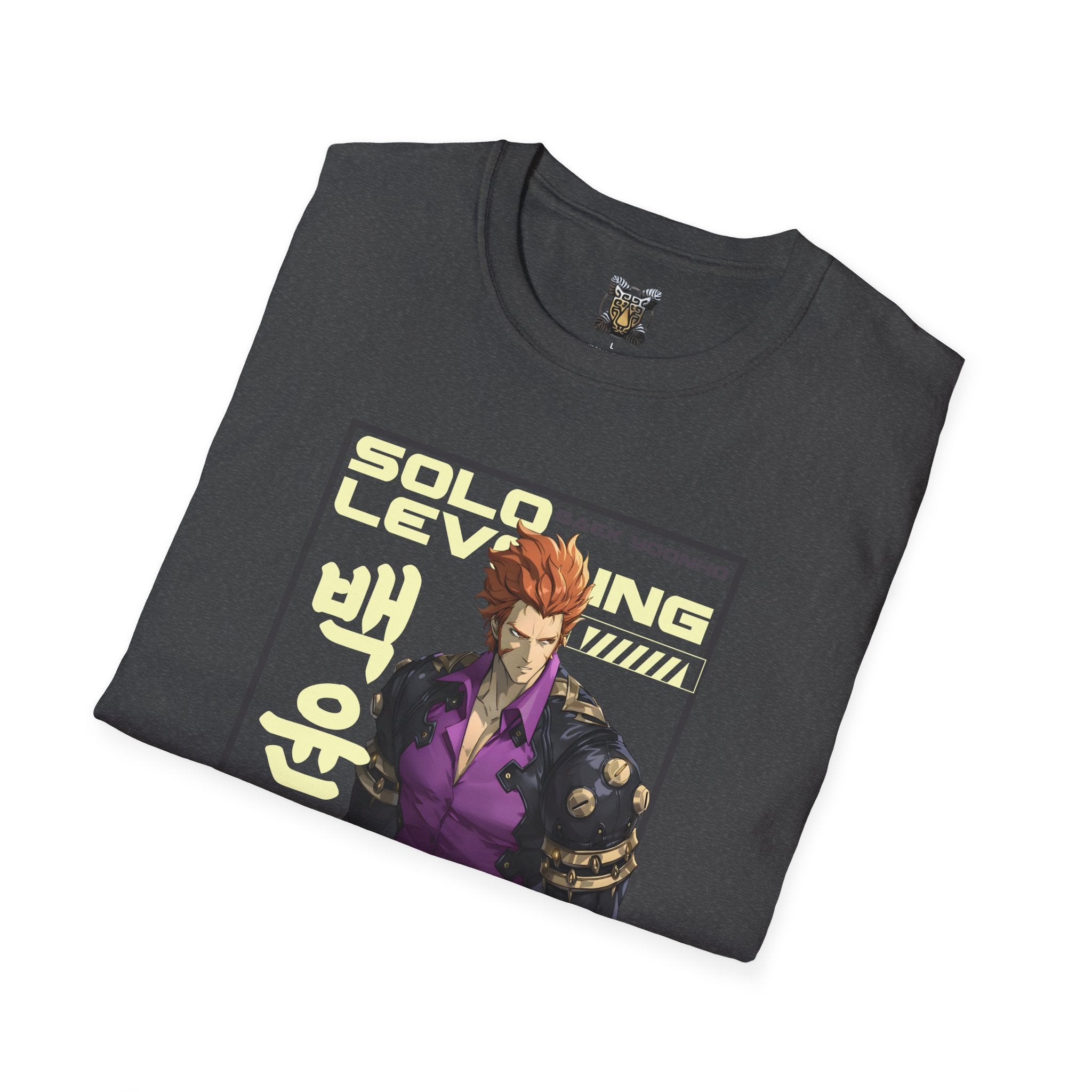 Solo Leveling T-Shirt – Baek Yoonho Anime Graphic Tee for Fans of Manhwa