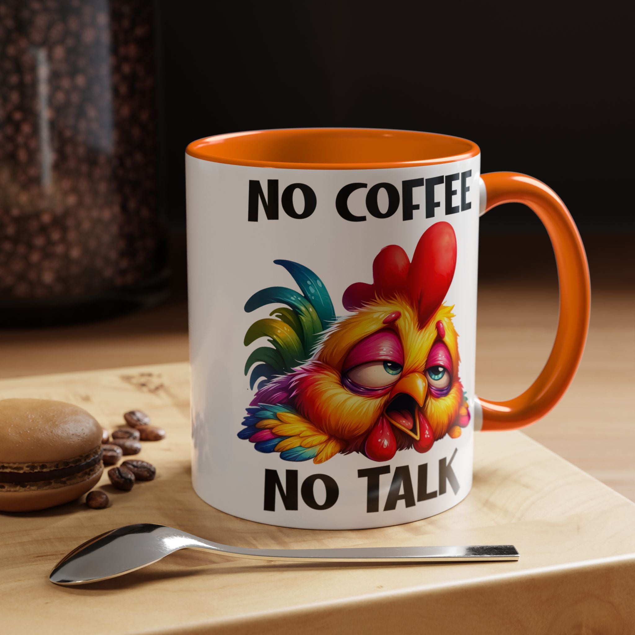No Coffee, No Talk – Pre-Caffeine Warning Mug