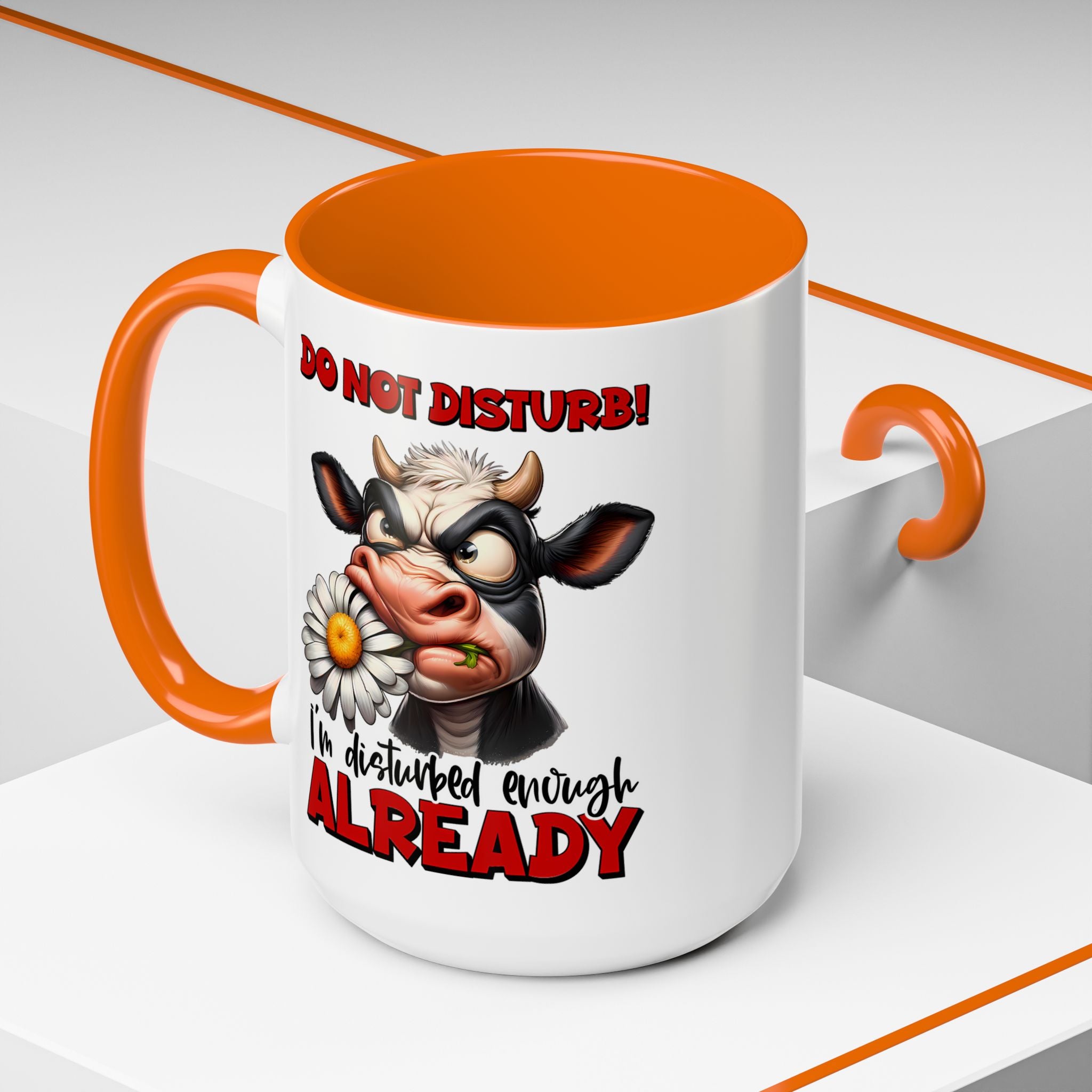 Disturbed & Caffeinated Coffee Mug