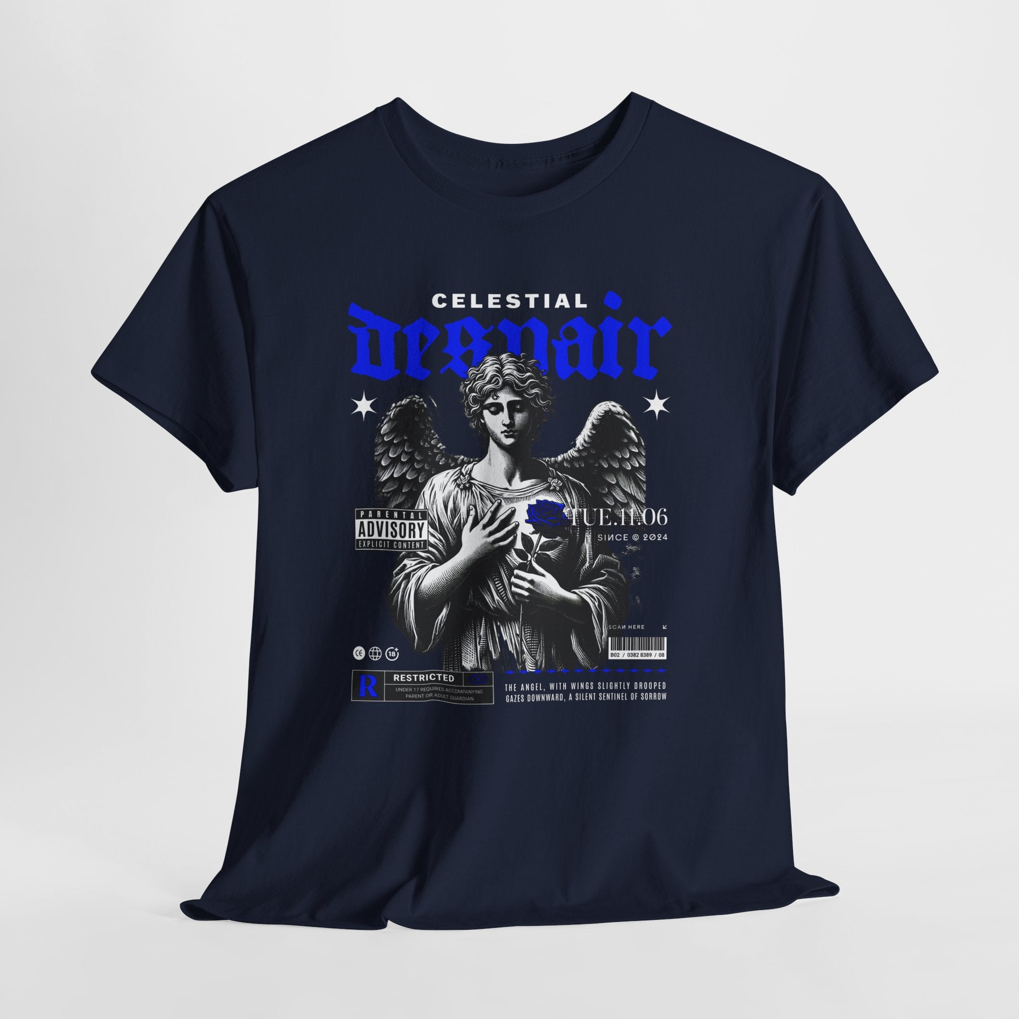 Celestial Despair Graphic T-Shirt Design