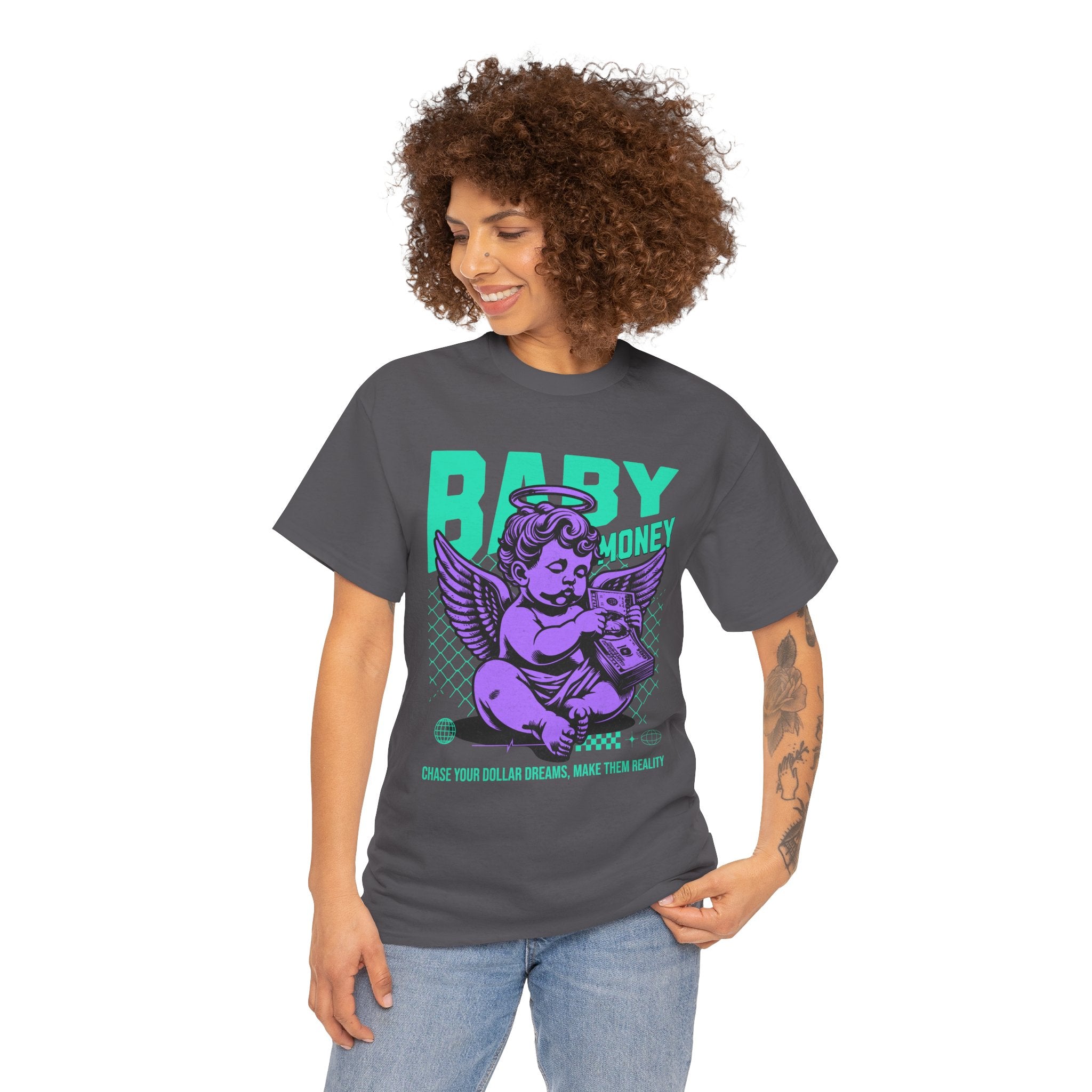 Baby Money: Chase Your Dollar Dreams Streetwear Graphic
