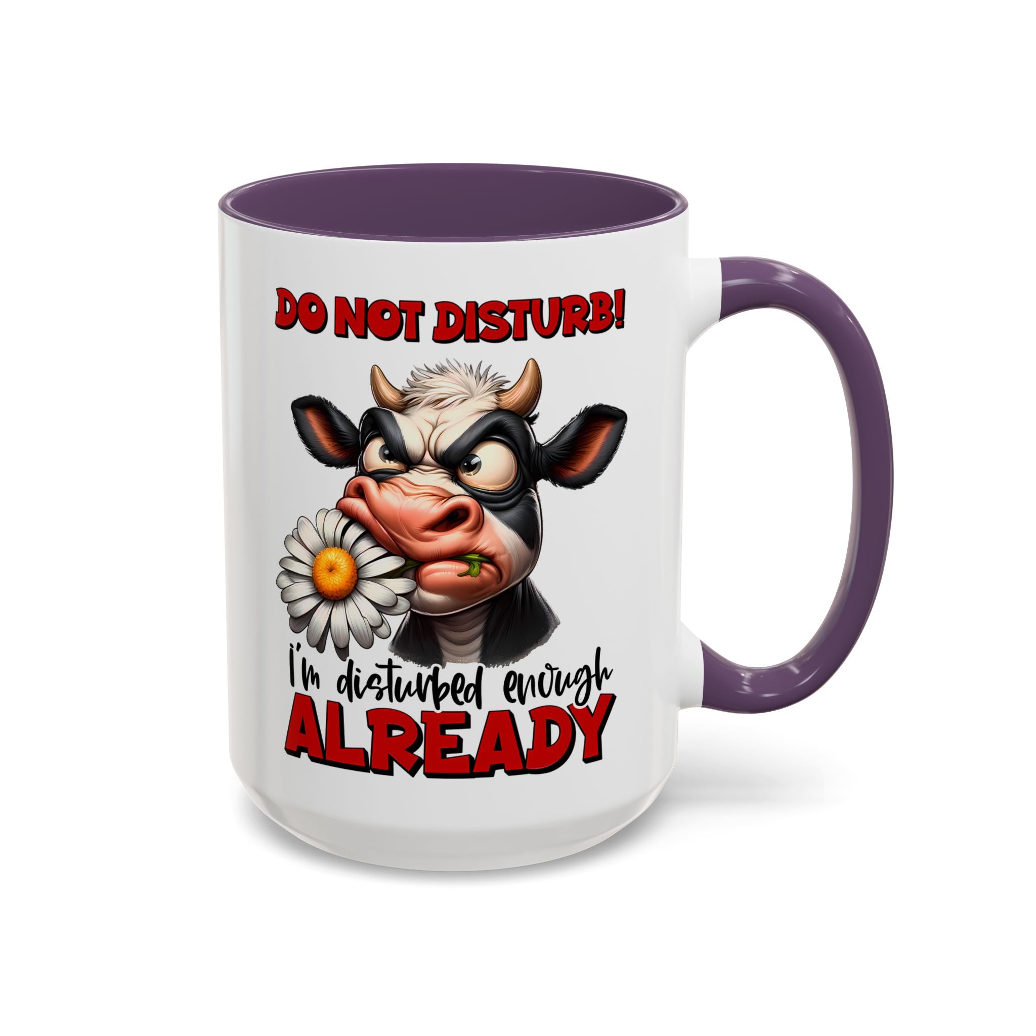 Disturbed & Caffeinated Coffee Mug