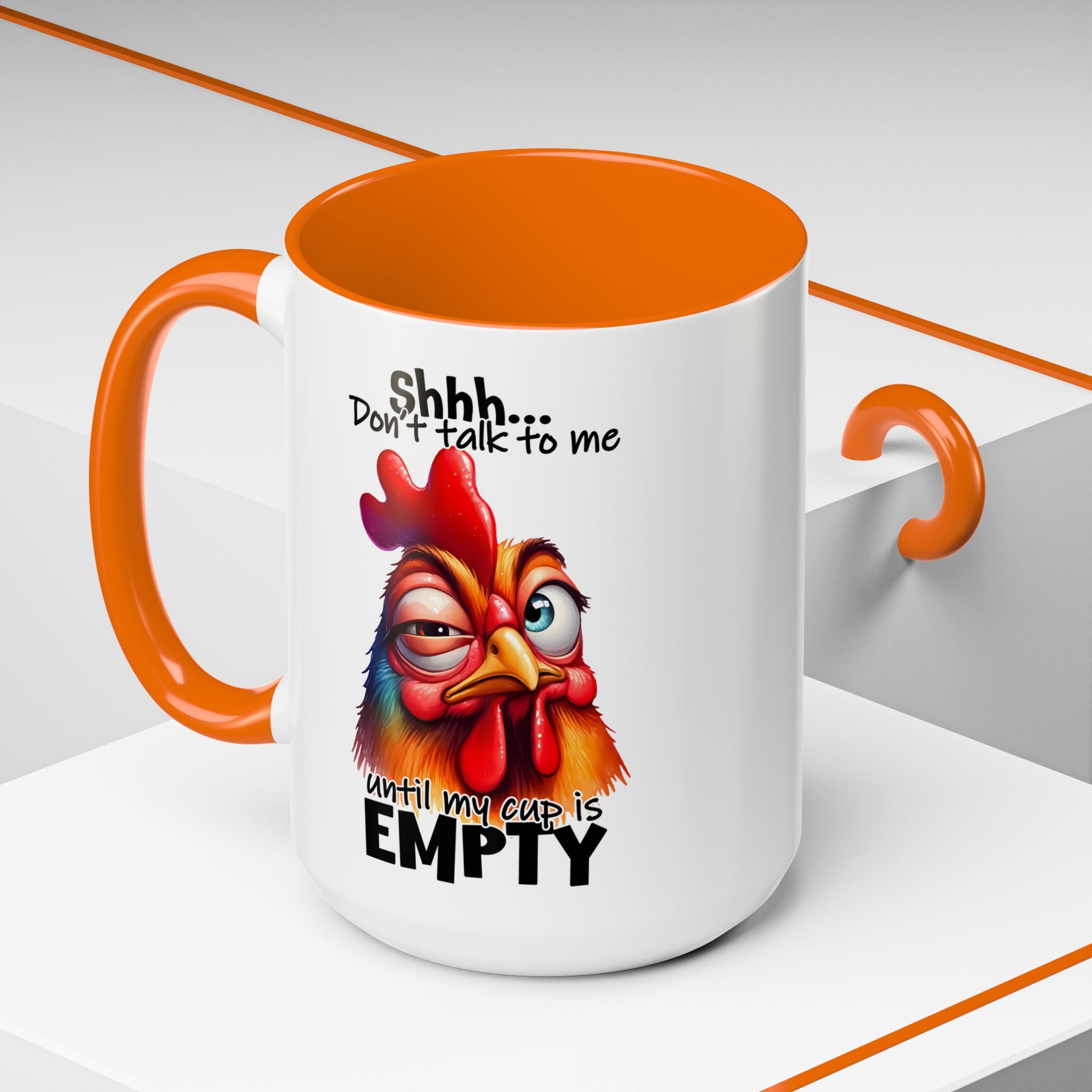 Shhh… Don’t Talk to Me Until My Cup Is Empty – Silence First Mug