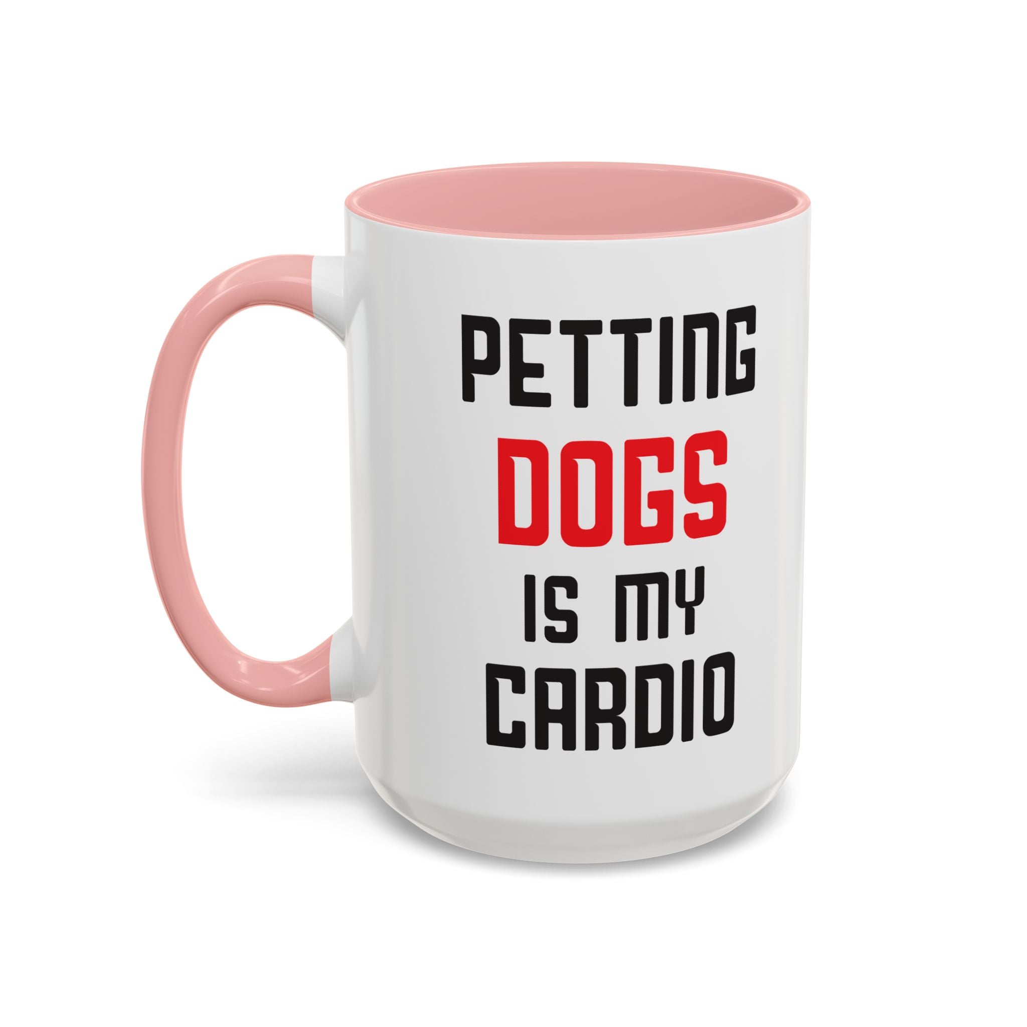 Dog Lover Coffee Mug – 11oz & 15oz Funny Pet Quote, Colorful Interior
