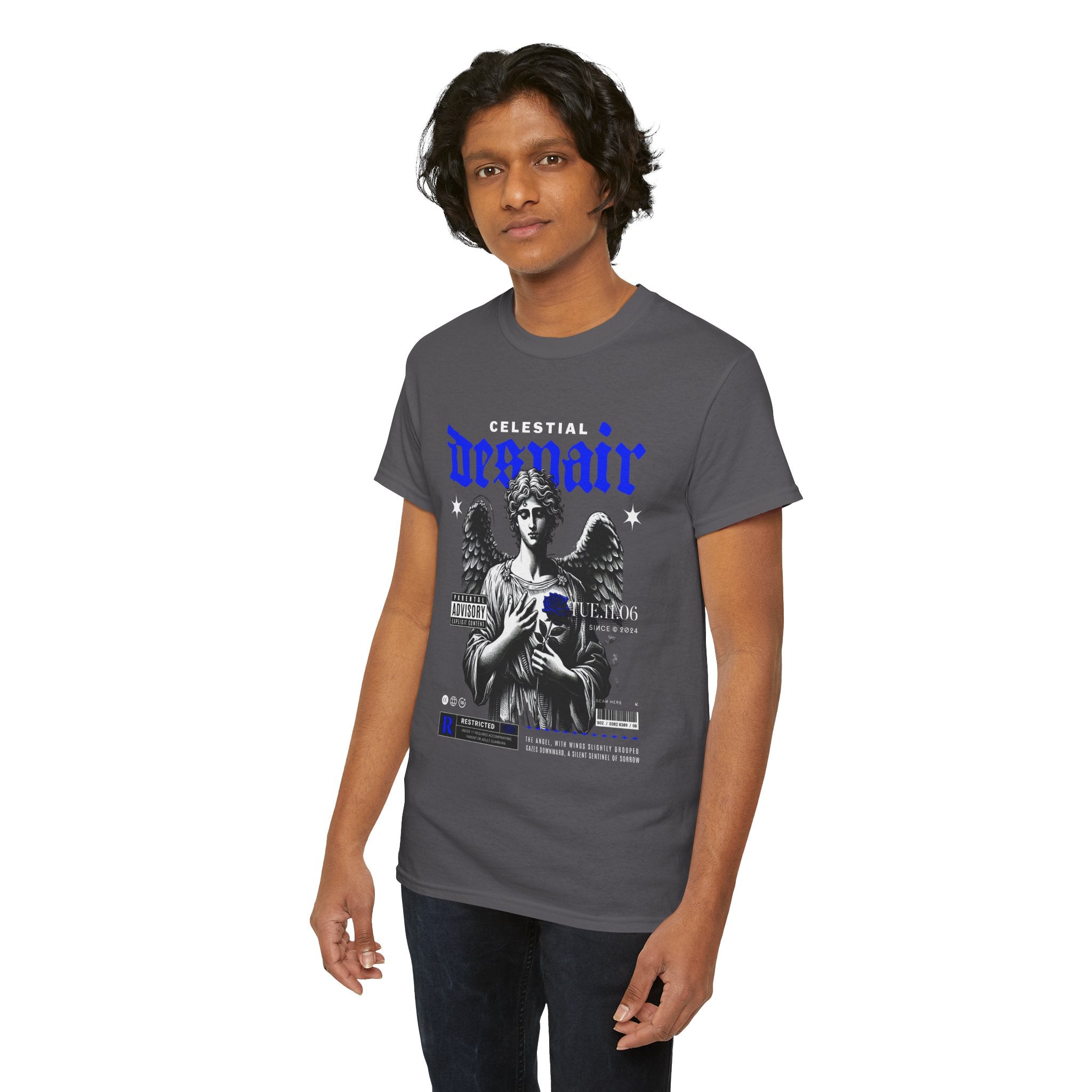 Celestial Despair Graphic T-Shirt Design