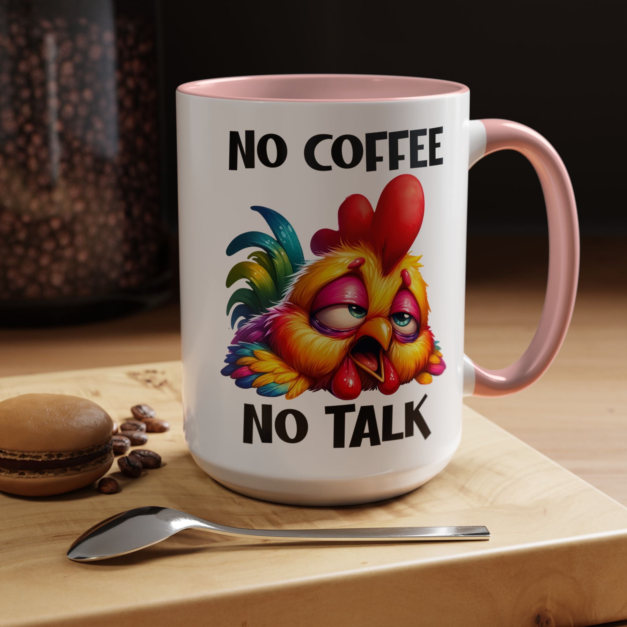 No Coffee, No Talk – Pre-Caffeine Warning Mug