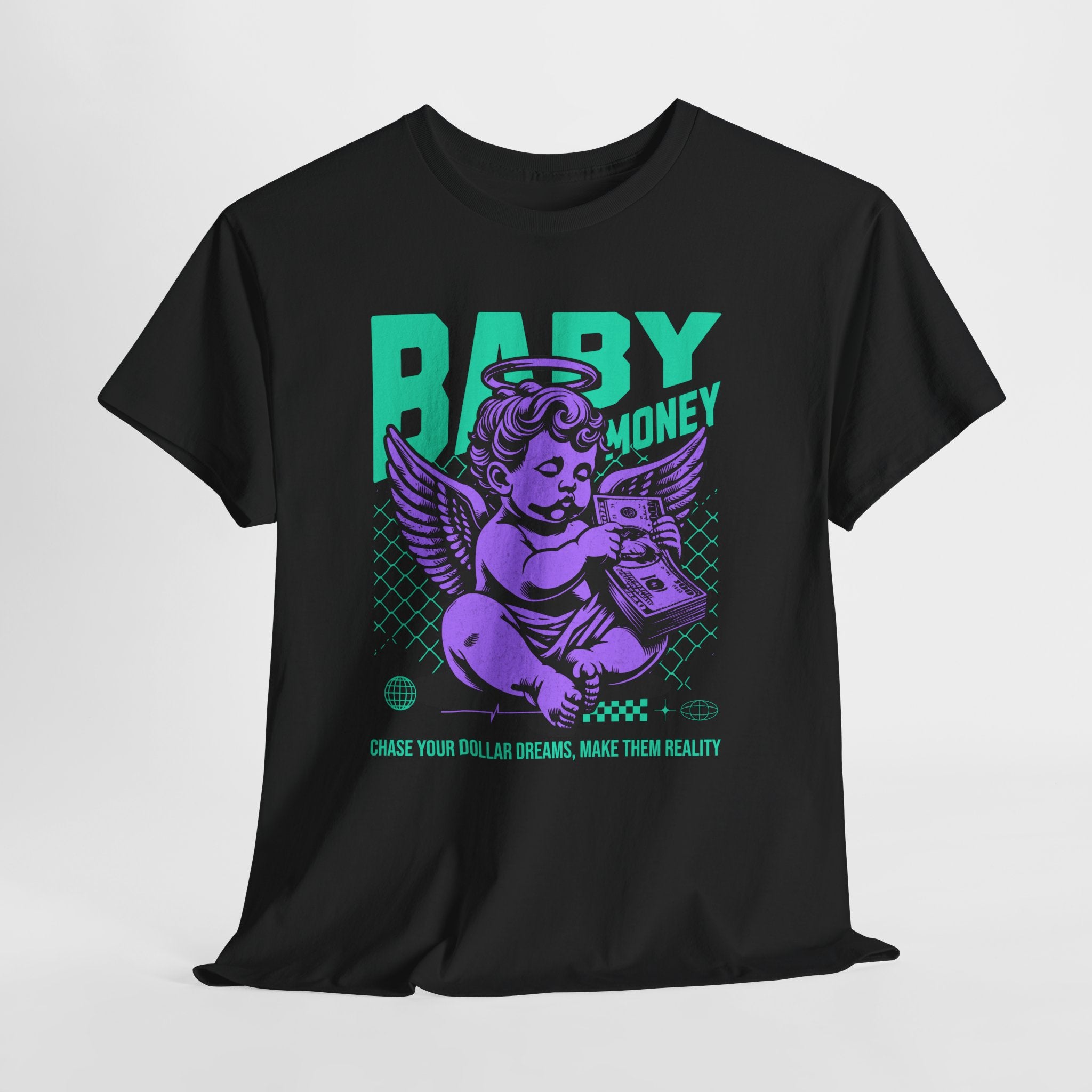 Baby Money: Chase Your Dollar Dreams Streetwear Graphic