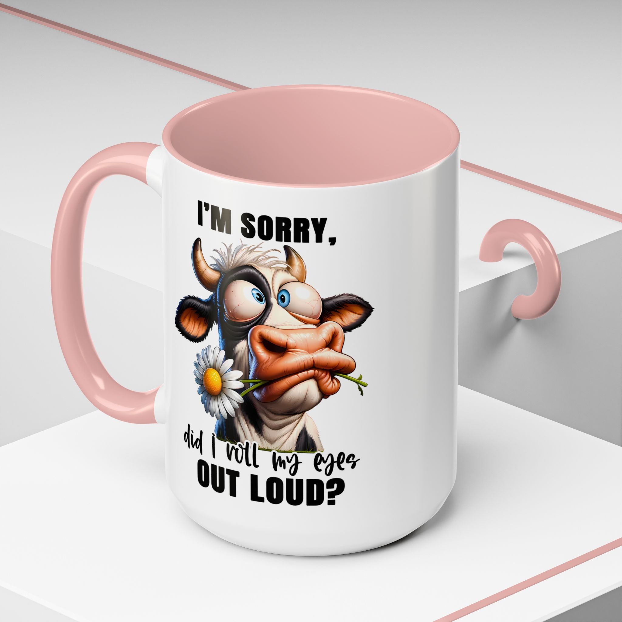 Sassy Cow Eye-Roll Mug