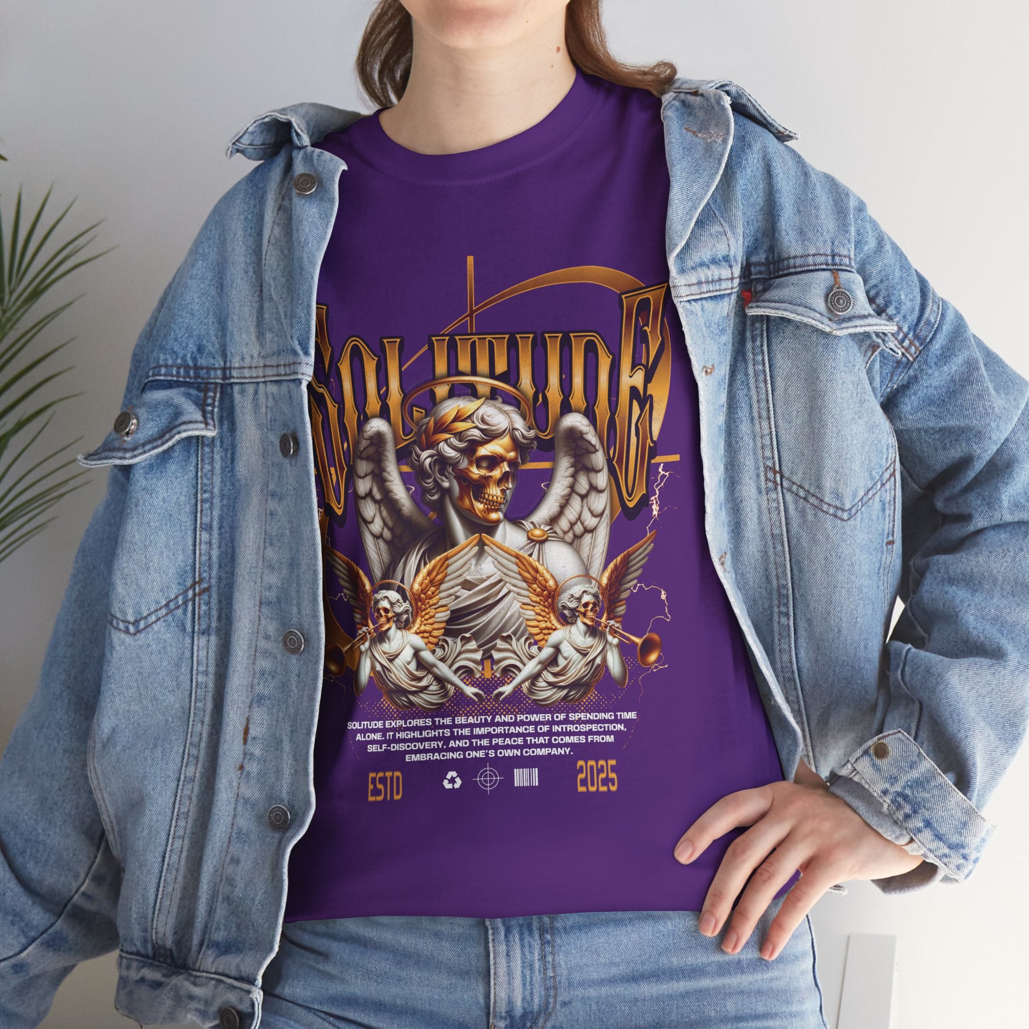 "Wings of Sin" - Gothic T-Shirt Design