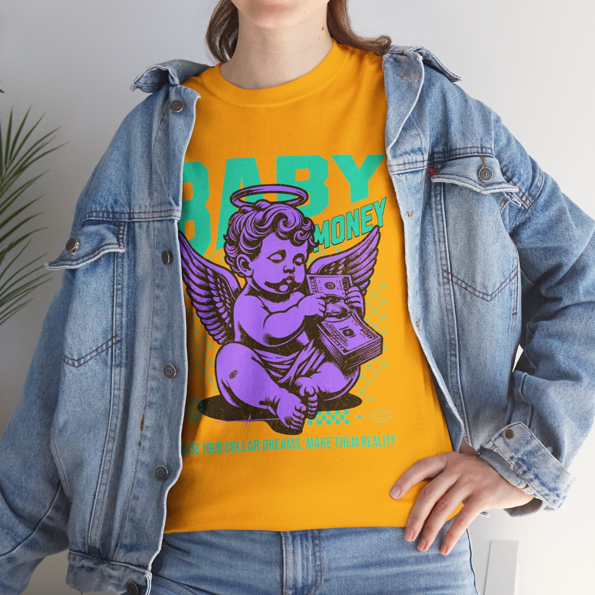 Baby Money: Chase Your Dollar Dreams Streetwear Graphic