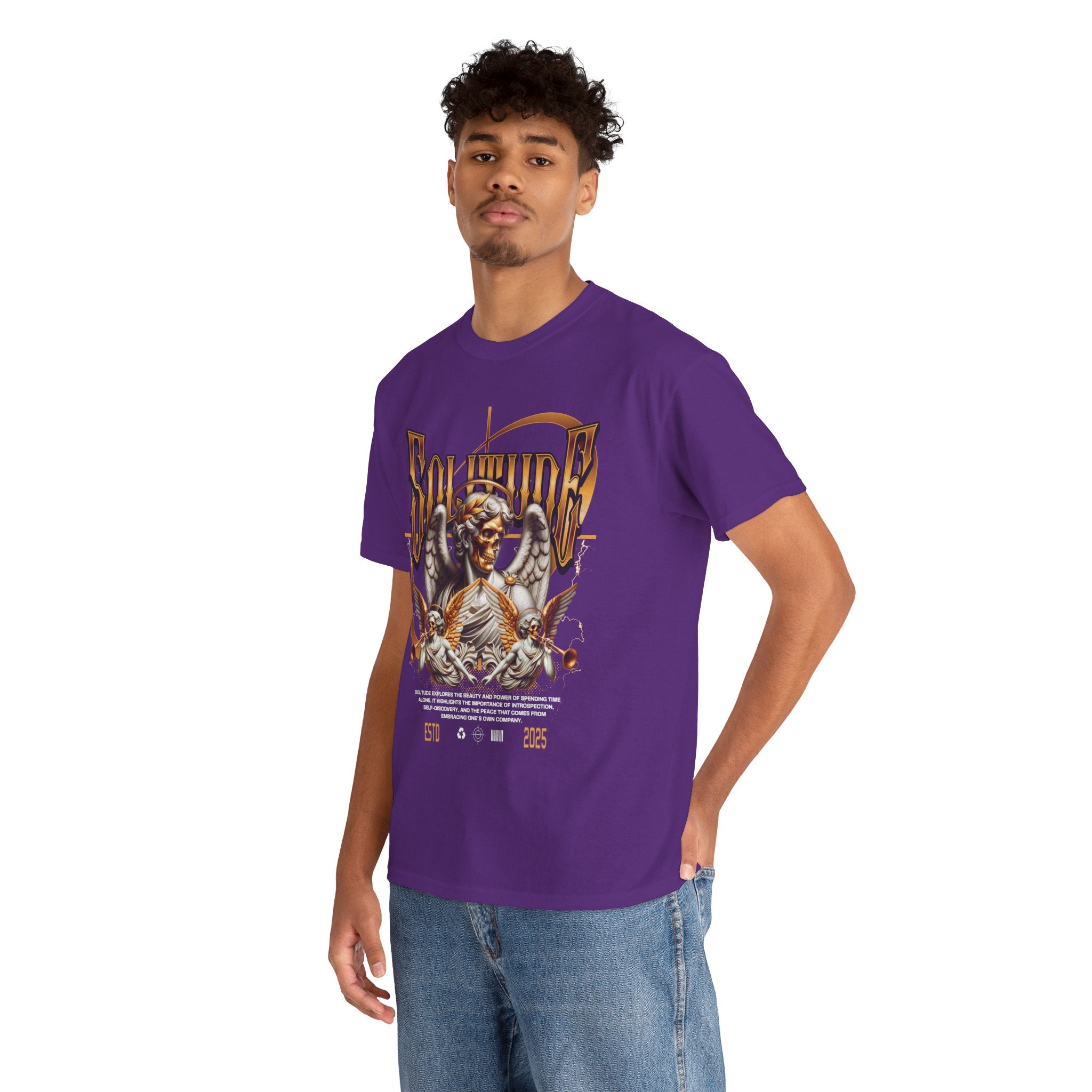 "Wings of Sin" - Gothic T-Shirt Design