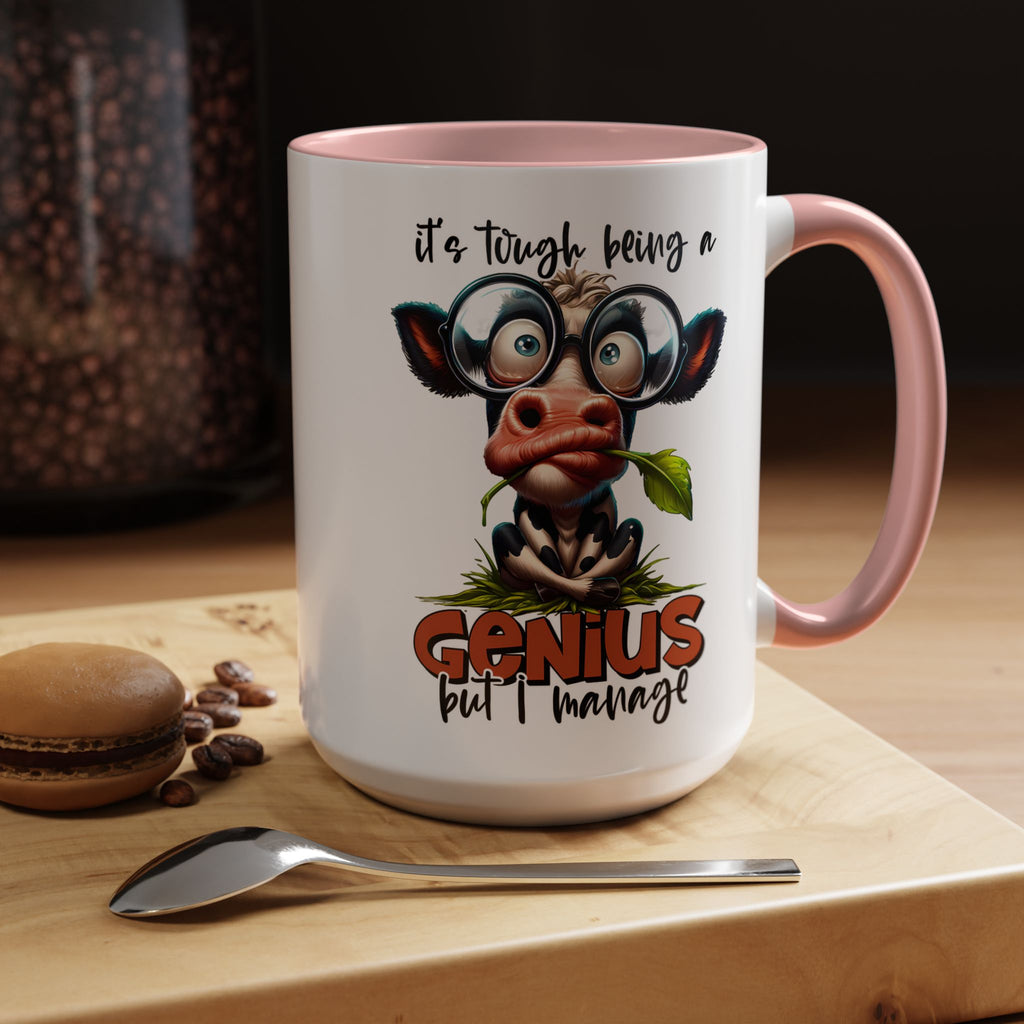 Moo-dest Genius Coffee Mug