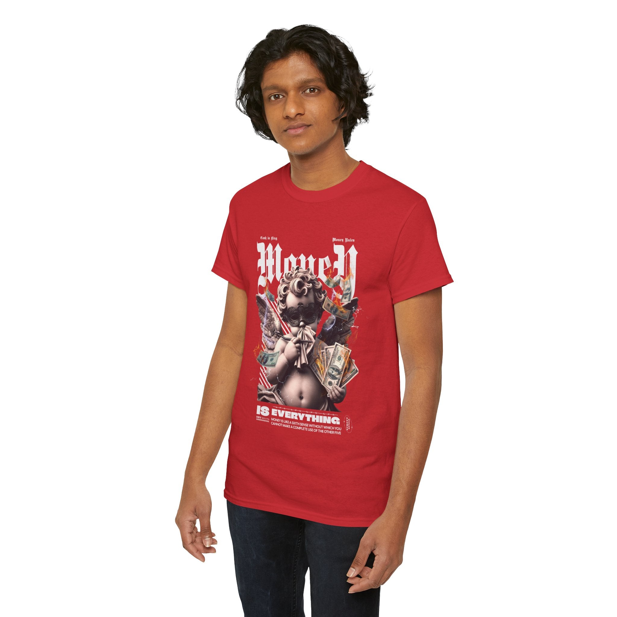 Money is Everything: Opulent Cherub Streetwear Design
