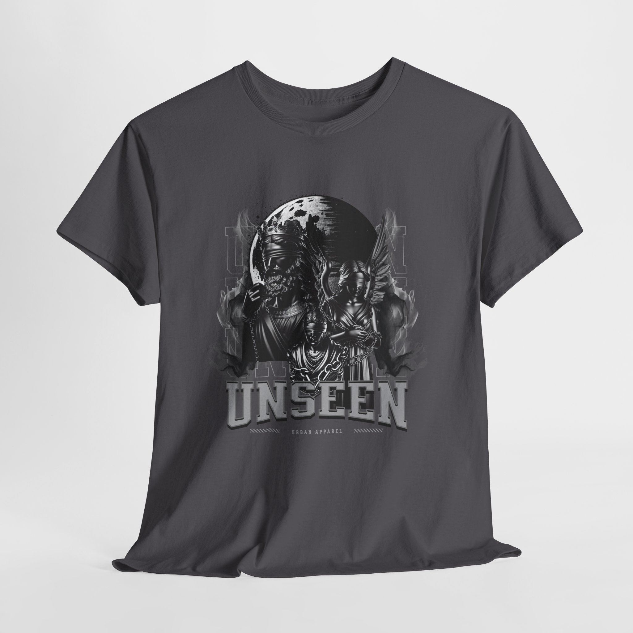 "Unseen" Blindfolded Figures with Chains - Dark Urban Apparel Digital Art