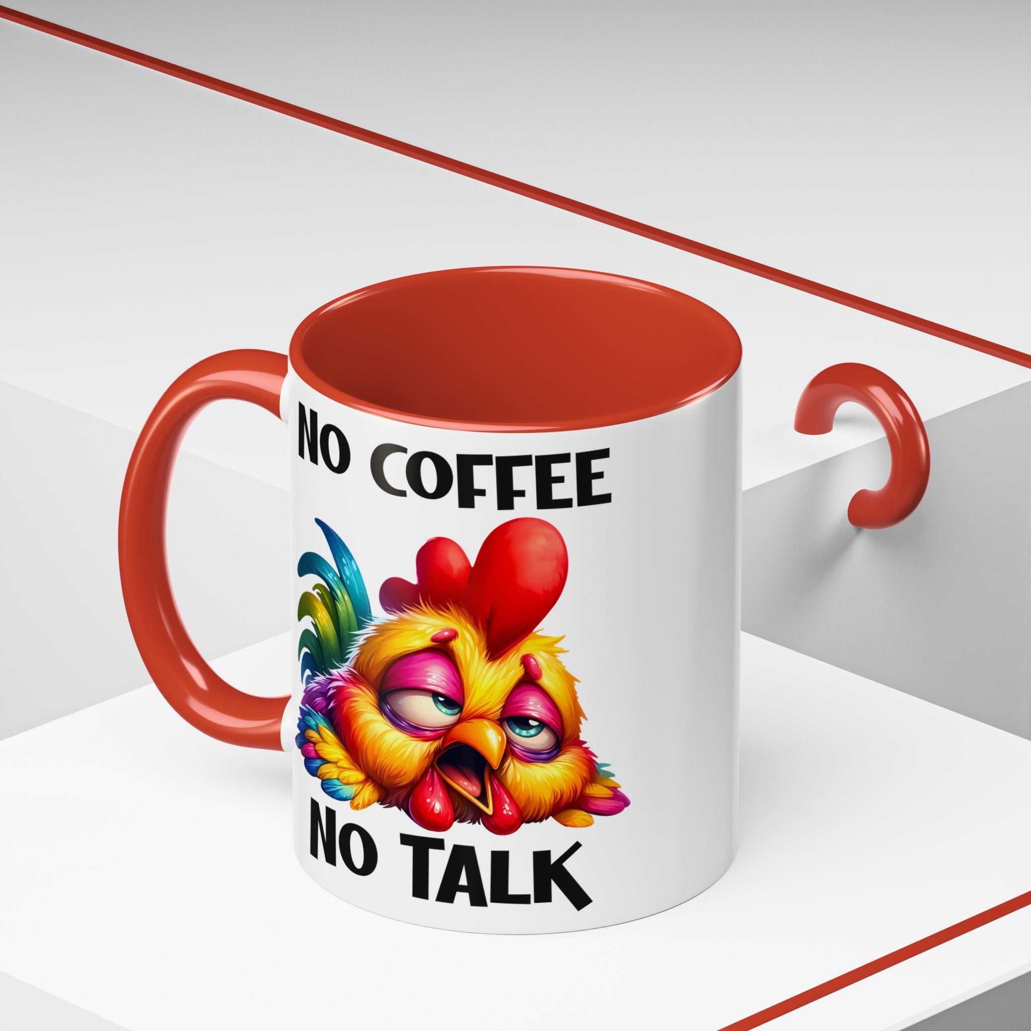 No Coffee, No Talk – Pre-Caffeine Warning Mug