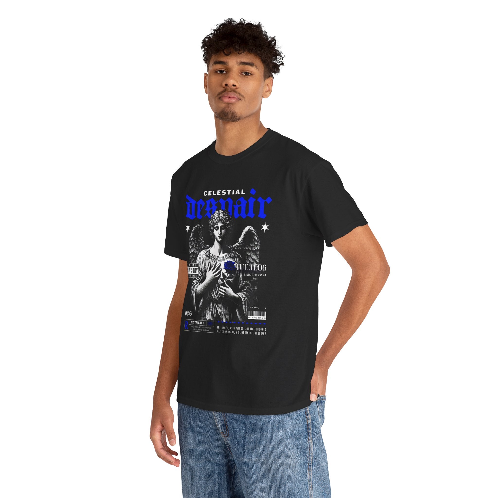 Celestial Despair Graphic T-Shirt Design