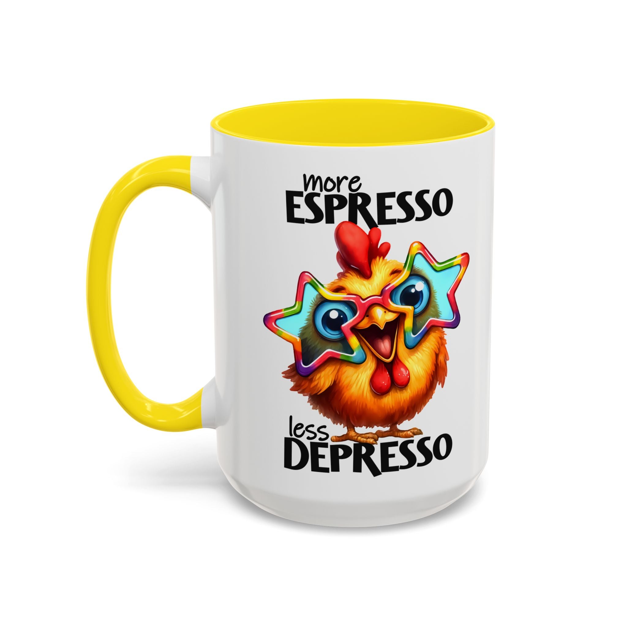 More Espresso, Less Depresso – Mood-Boosting Mug
