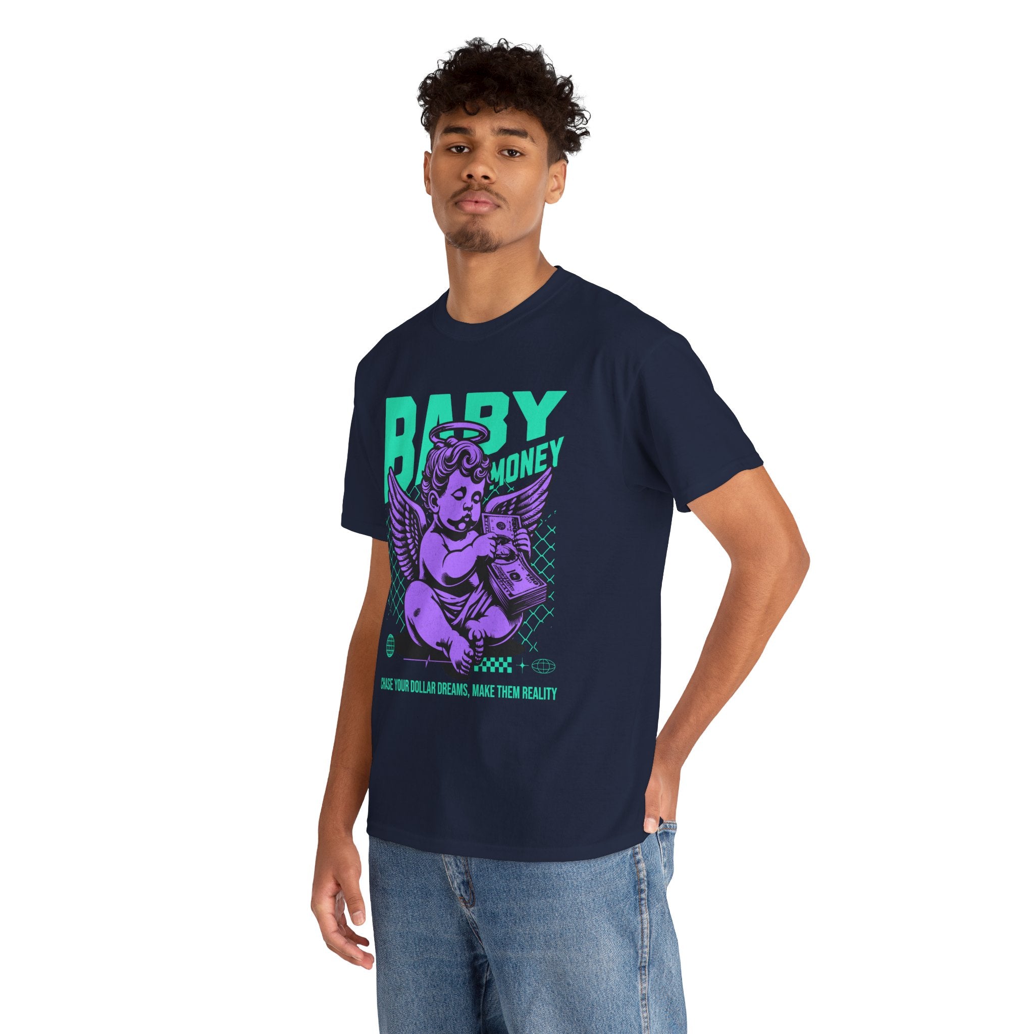 Baby Money: Chase Your Dollar Dreams Streetwear Graphic