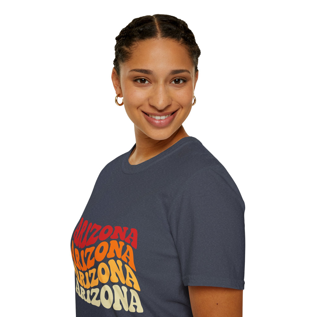 Arizona T-Shirt – Retro Arizona Graphic Tee, Desert Vibes Shirt, Unisex Southwest Travel Apparel