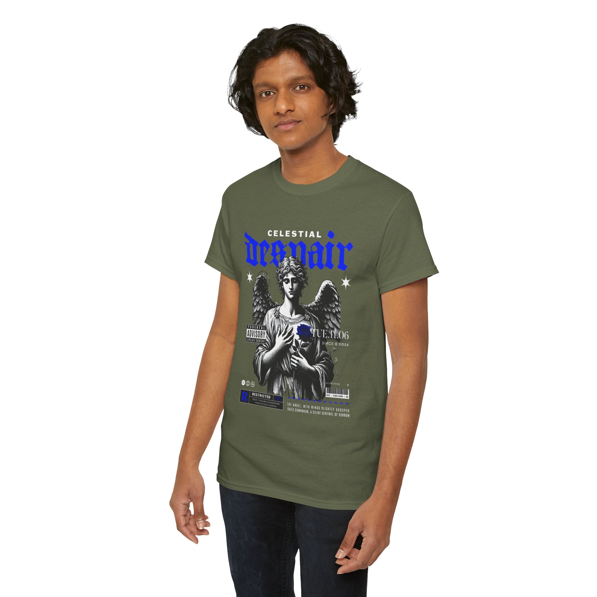 Celestial Despair Graphic T-Shirt Design