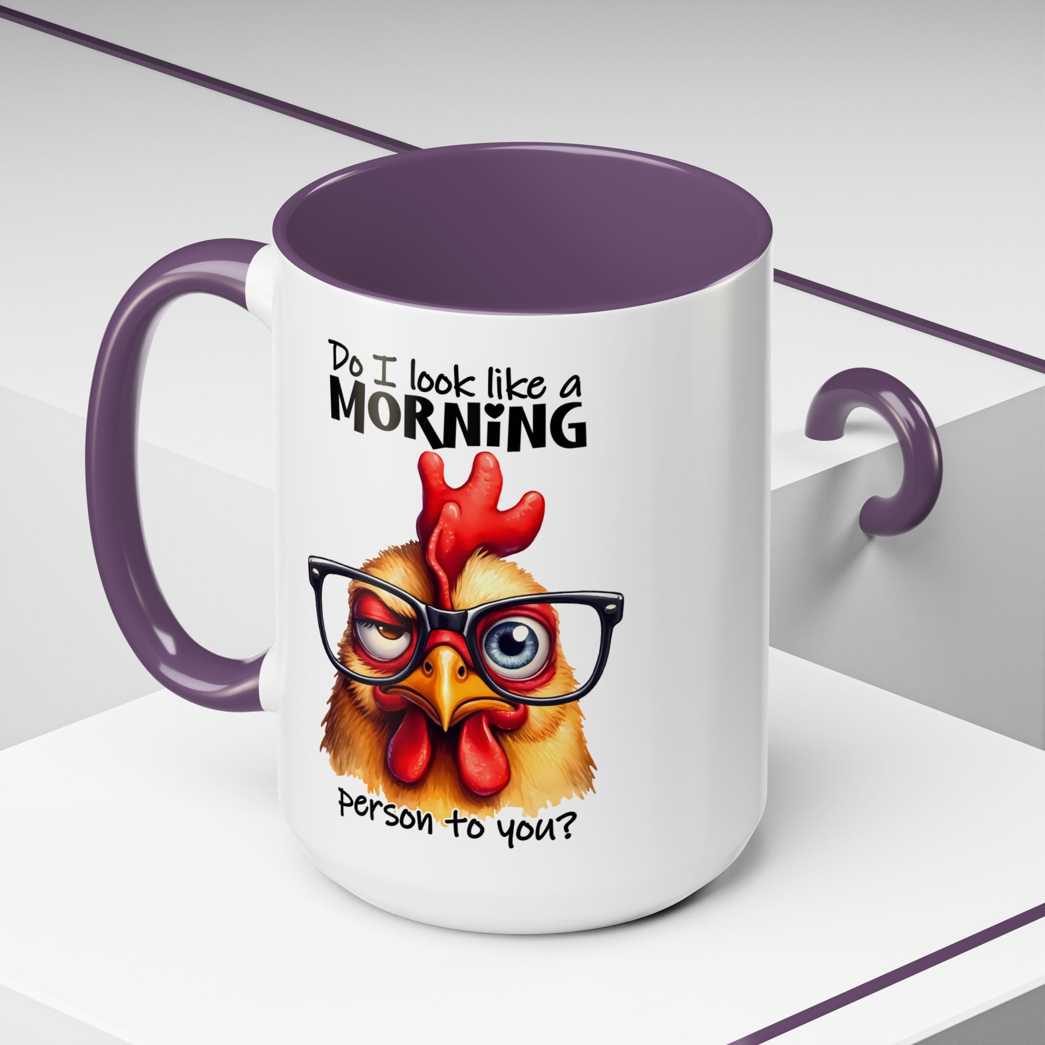 Do I Look Like a Morning Person? – Serious Chicken Mug