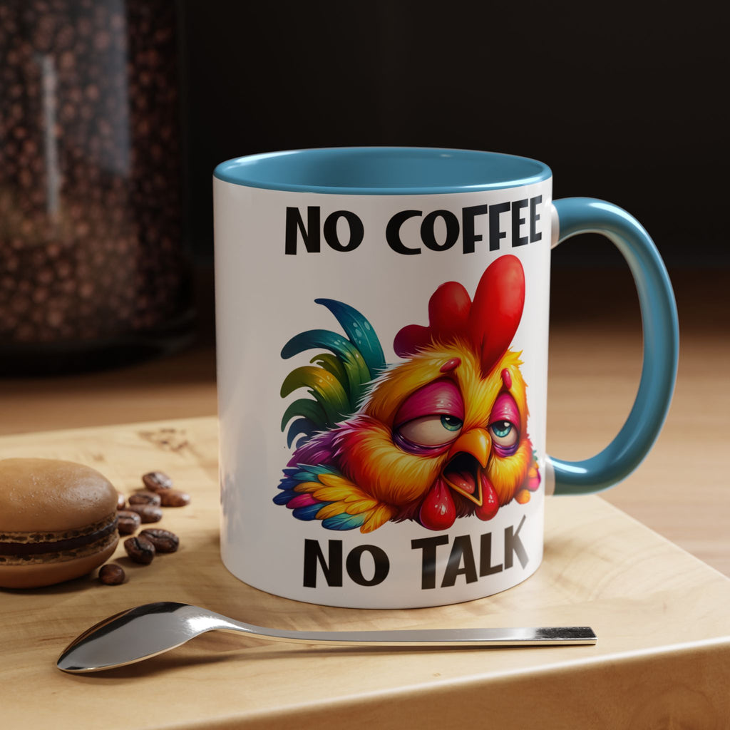 No Coffee, No Talk – Pre-Caffeine Warning Mug