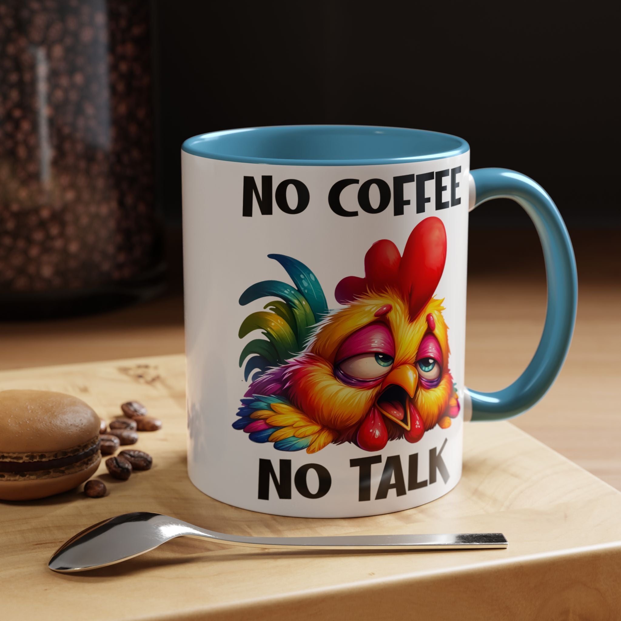 No Coffee, No Talk – Pre-Caffeine Warning Mug