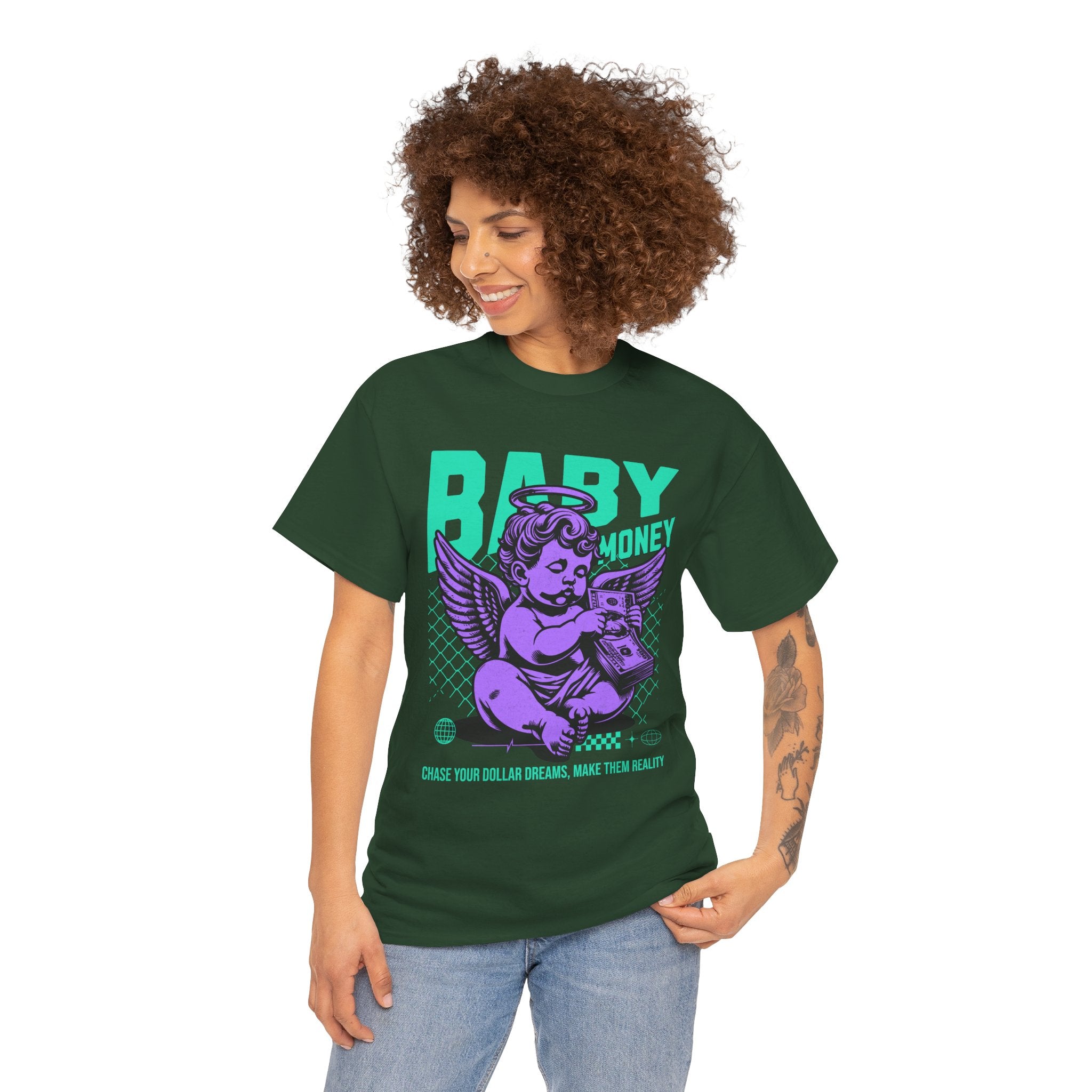 Baby Money: Chase Your Dollar Dreams Streetwear Graphic