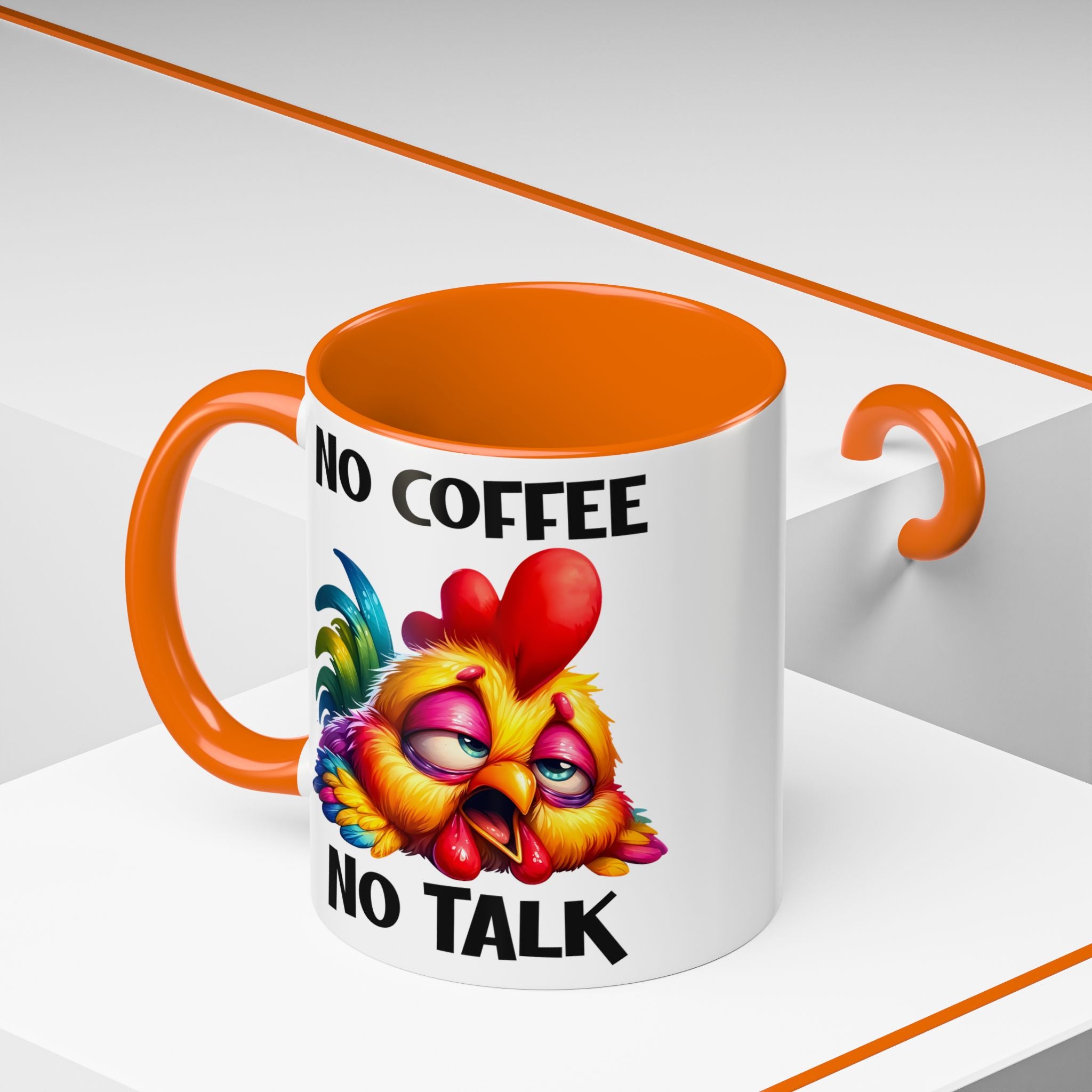 No Coffee, No Talk – Pre-Caffeine Warning Mug