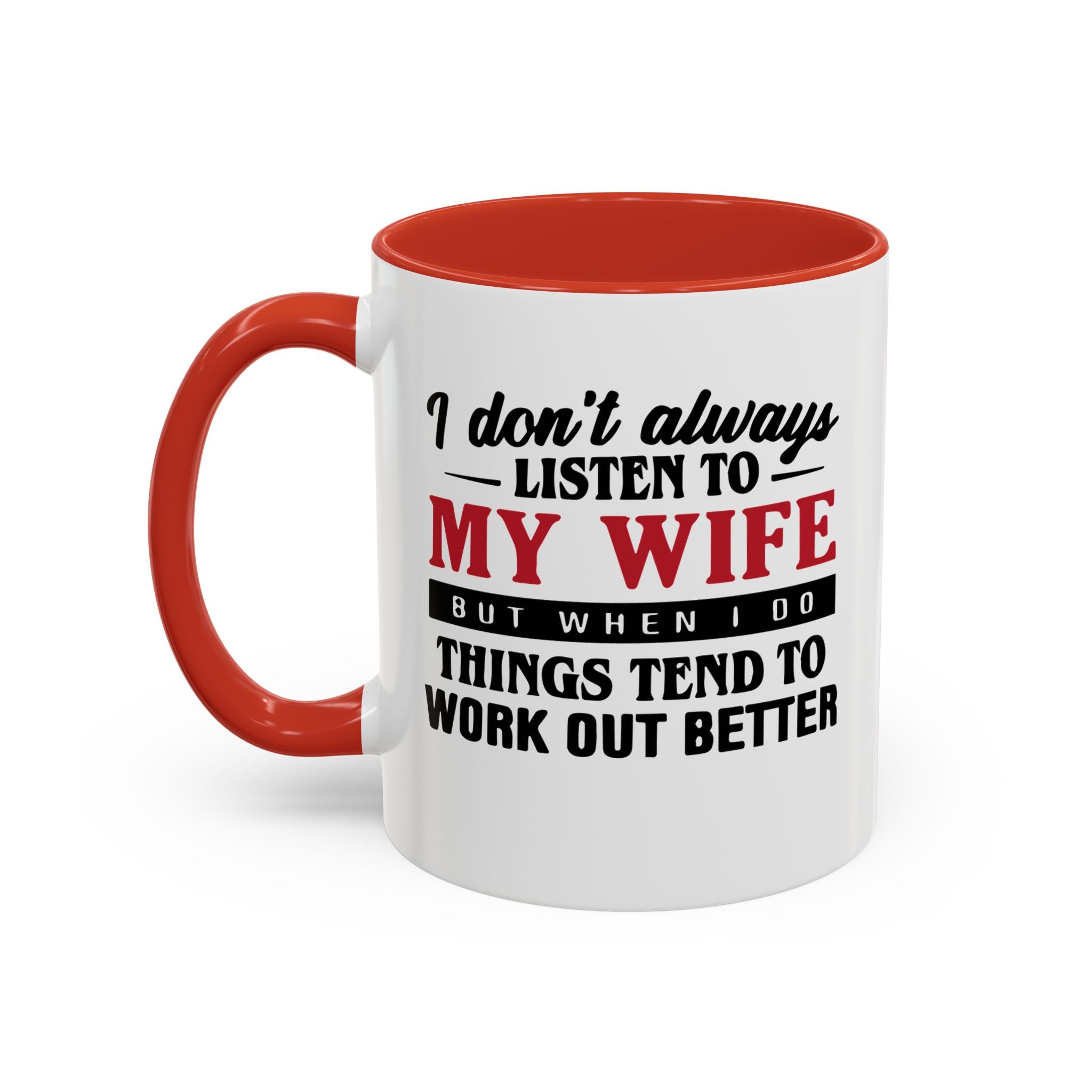 Funny Husband Coffee Mug – 11oz & 15oz Humor Quote, Colorful Interior