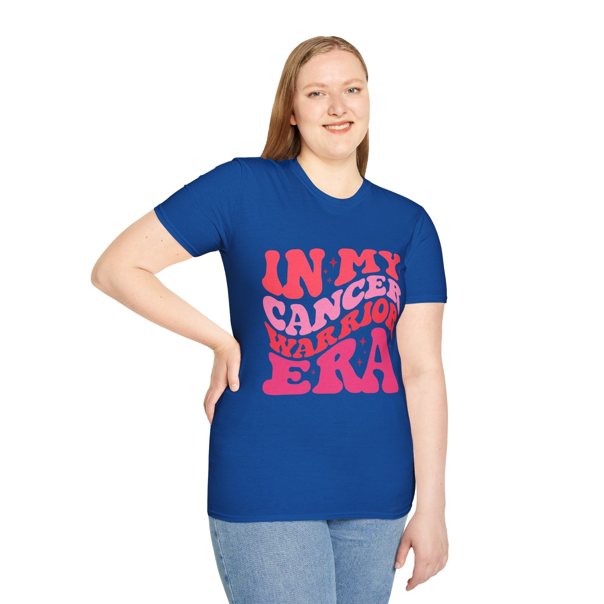 Inspirational T-Shirt – “In My Cancer Warrior Era” Support Tee for Cancer Survivors, Fighters, and Awareness Events