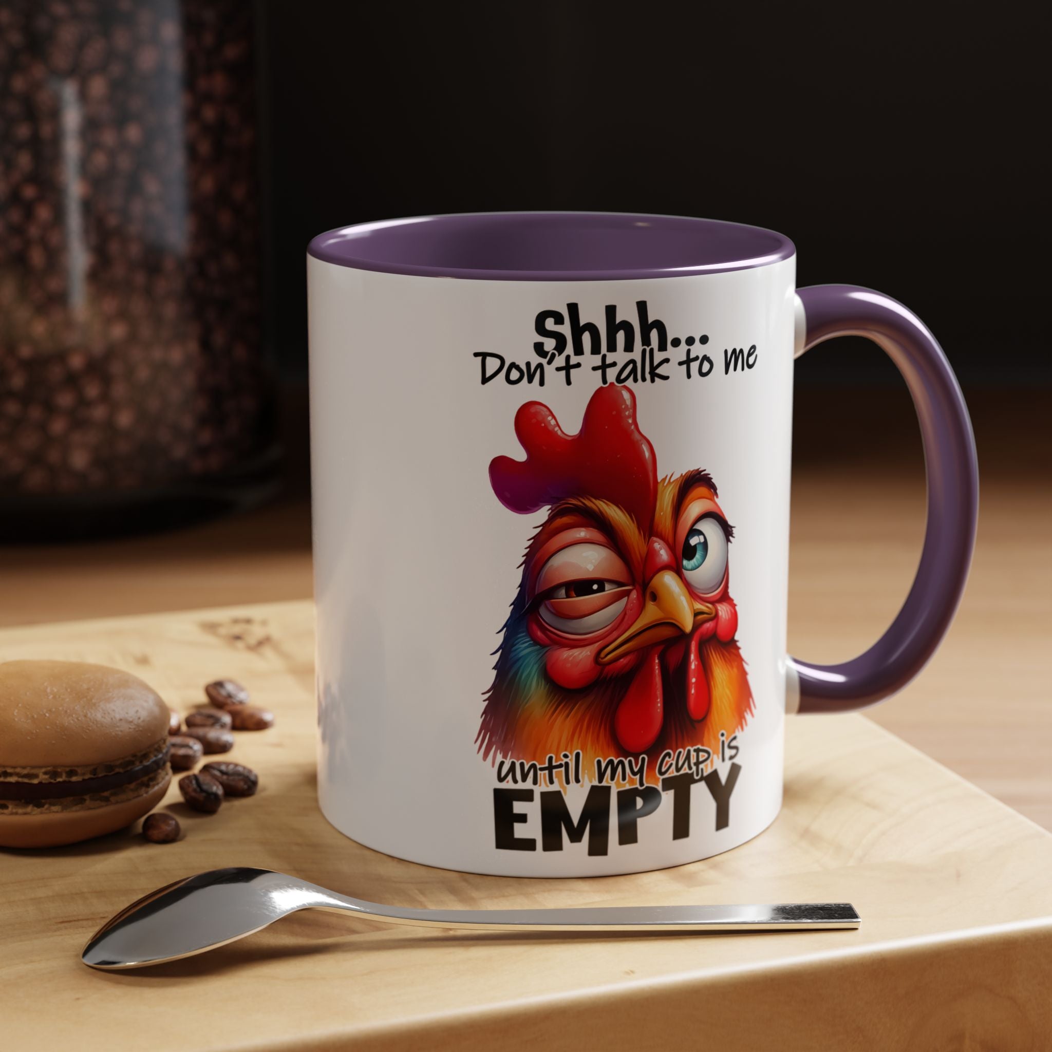 Shhh… Don’t Talk to Me Until My Cup Is Empty – Silence First Mug