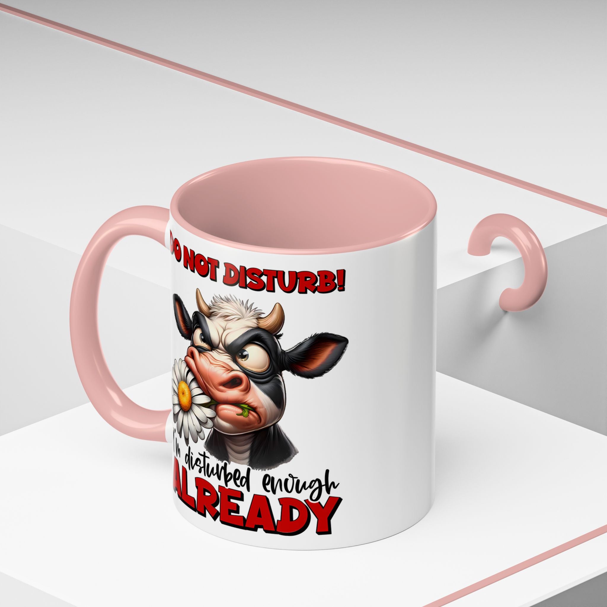 Disturbed & Caffeinated Coffee Mug