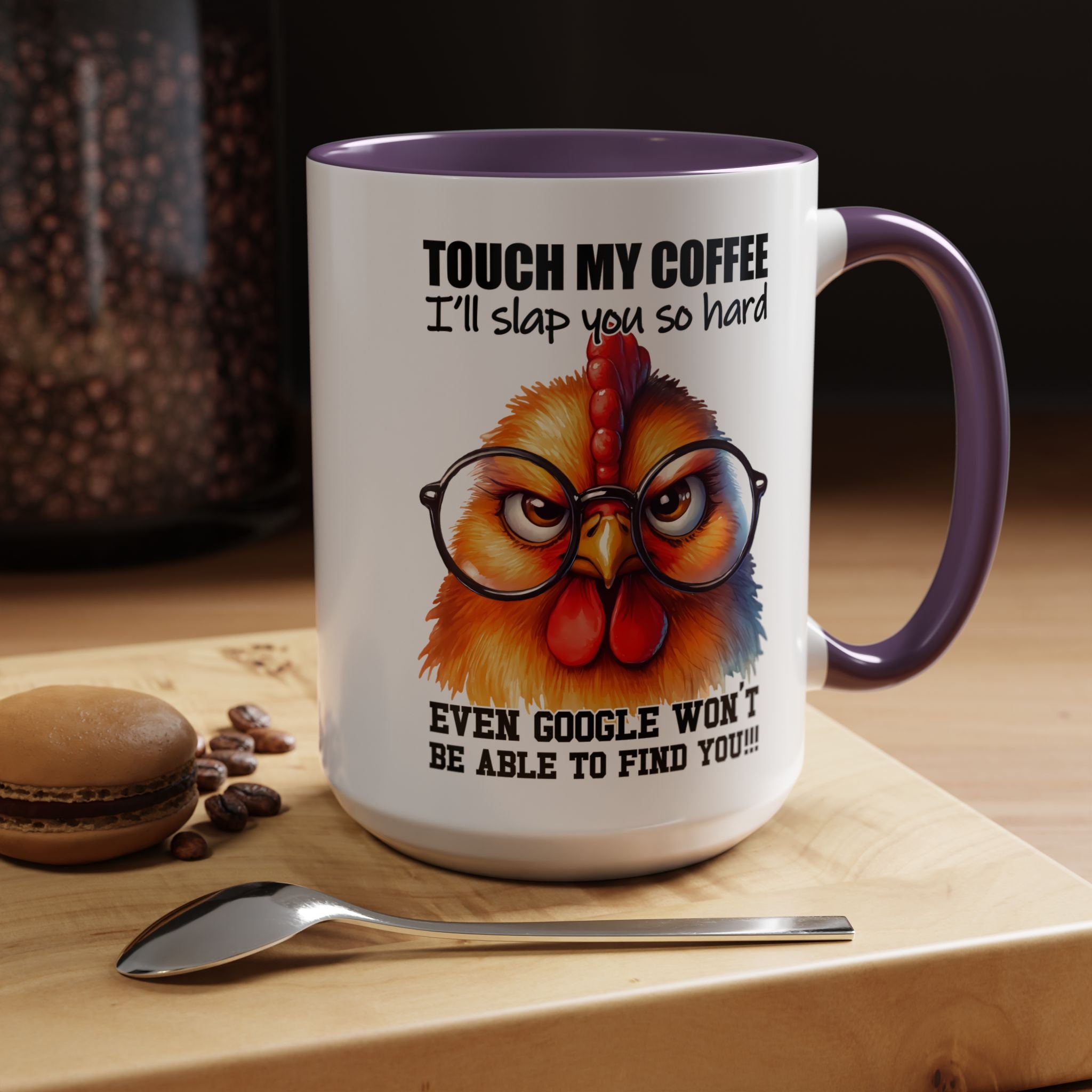 Touch My Coffee and Disappear – Mug with a Warning