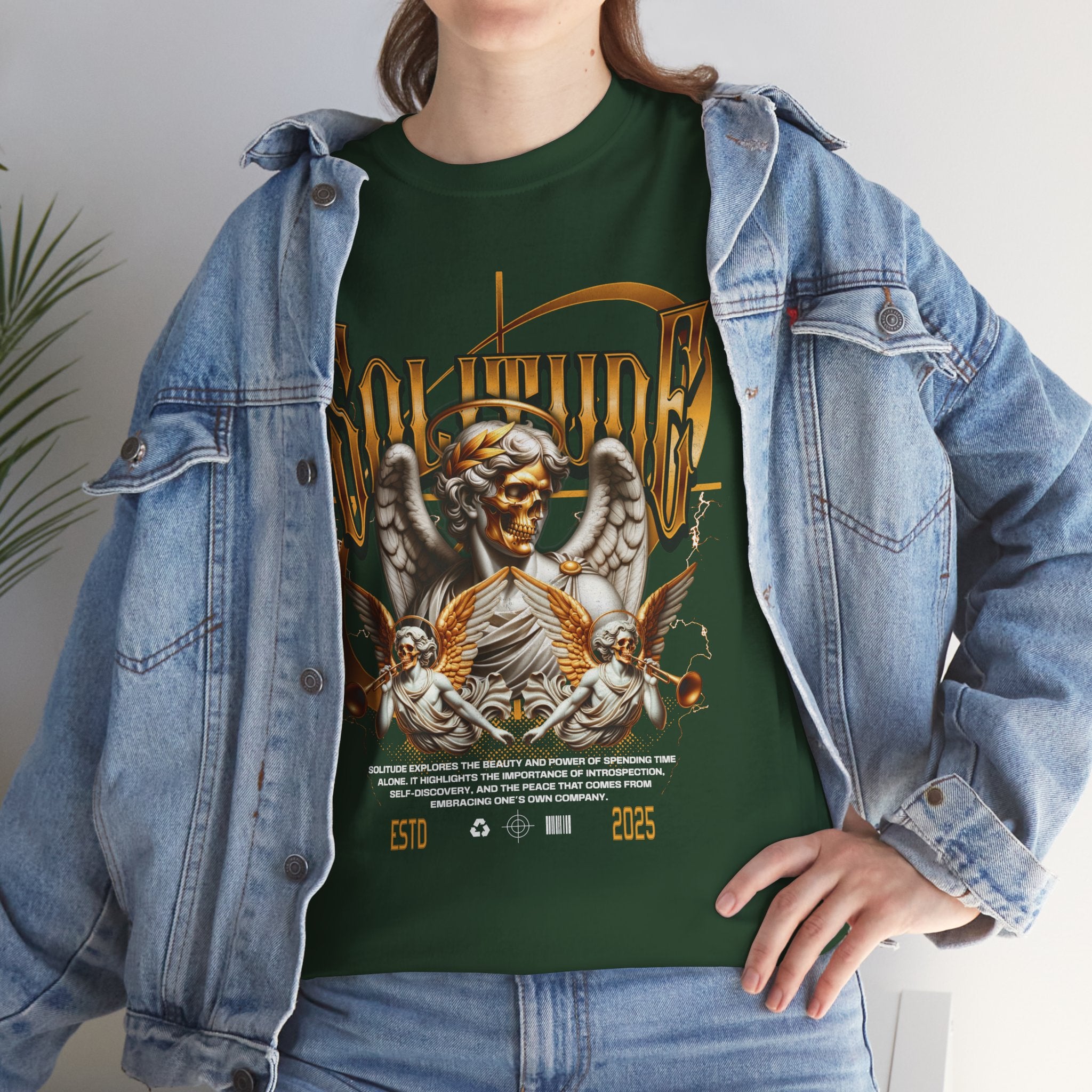 "Wings of Sin" - Gothic T-Shirt Design