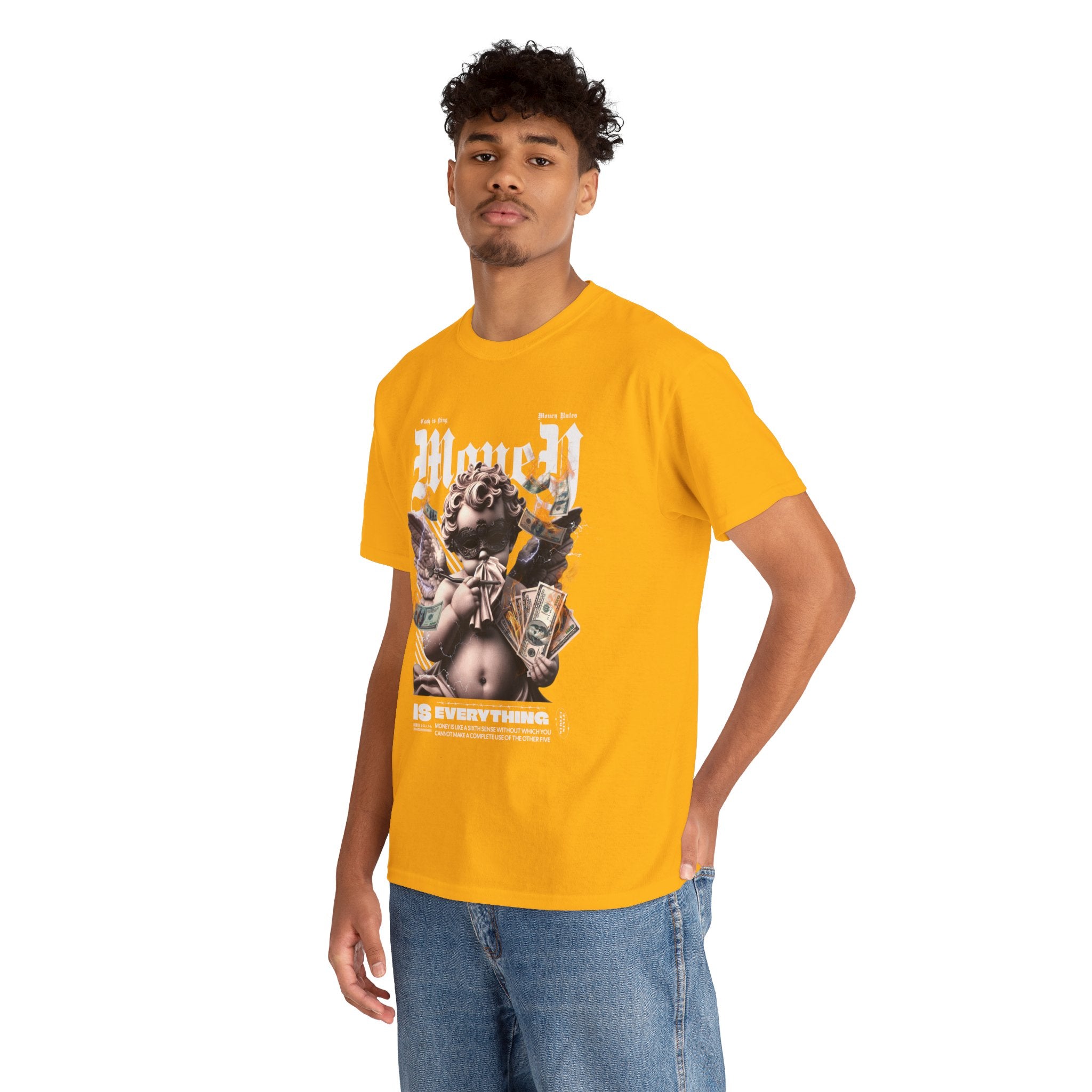 Money is Everything: Opulent Cherub Streetwear Design