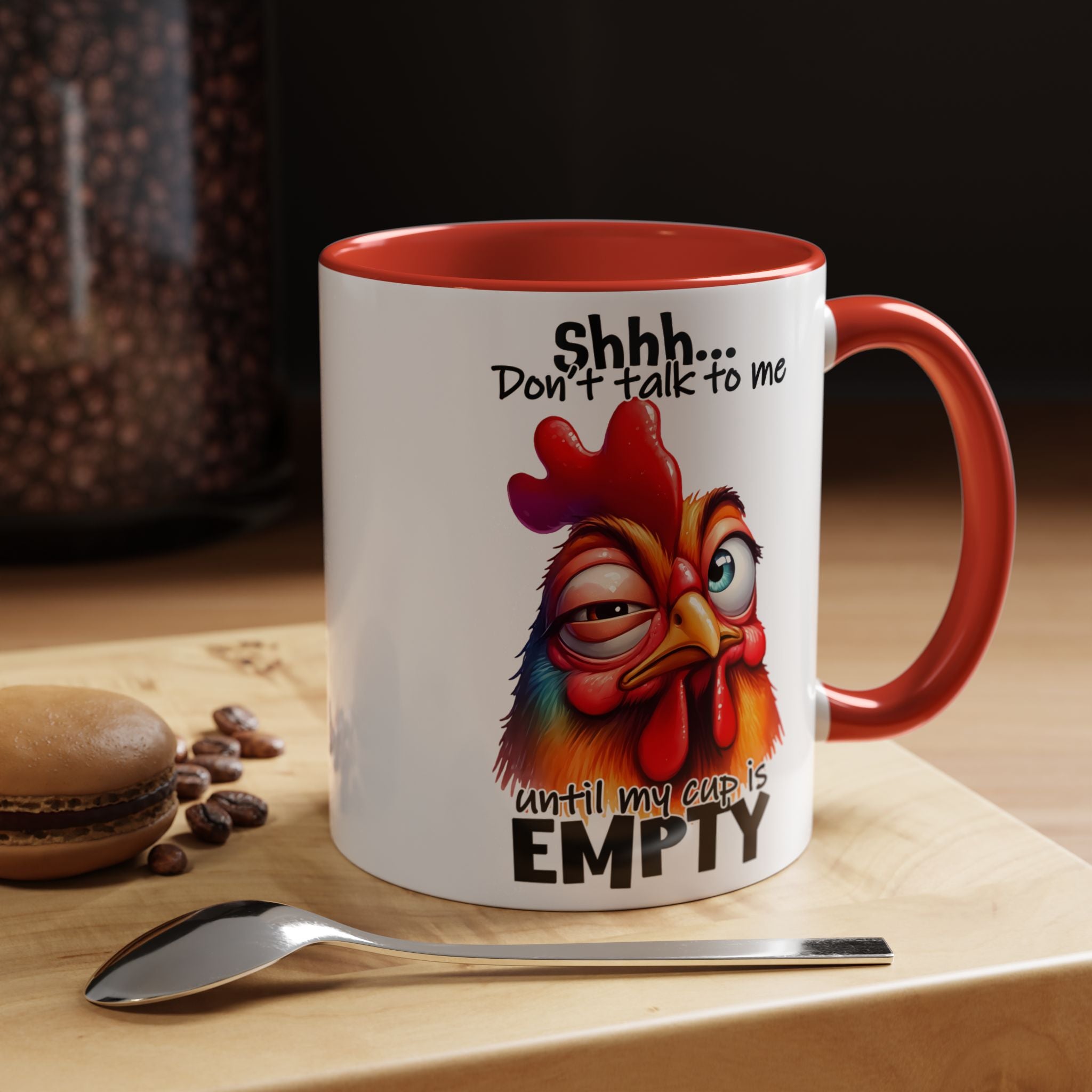 Shhh… Don’t Talk to Me Until My Cup Is Empty – Silence First Mug