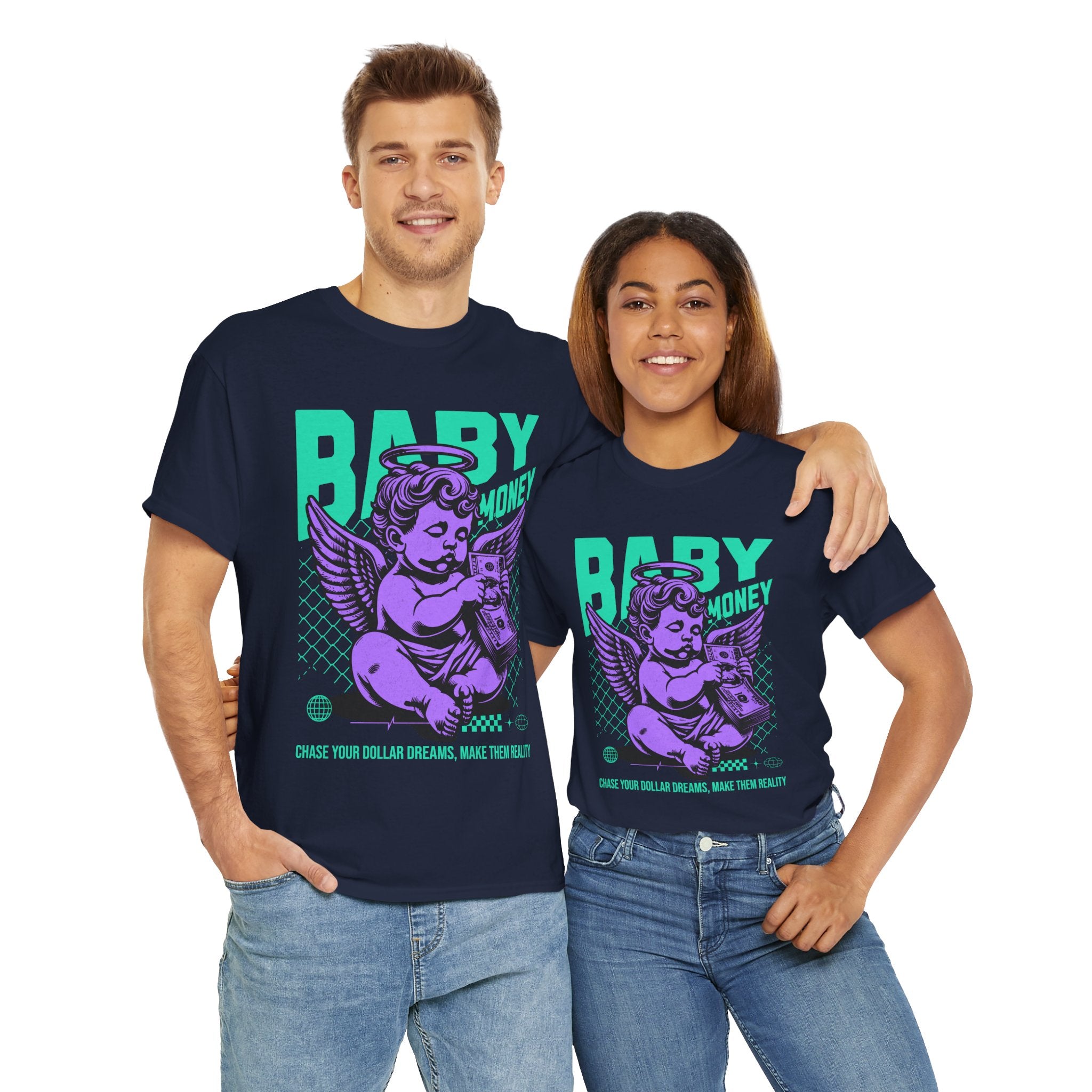 Baby Money: Chase Your Dollar Dreams Streetwear Graphic