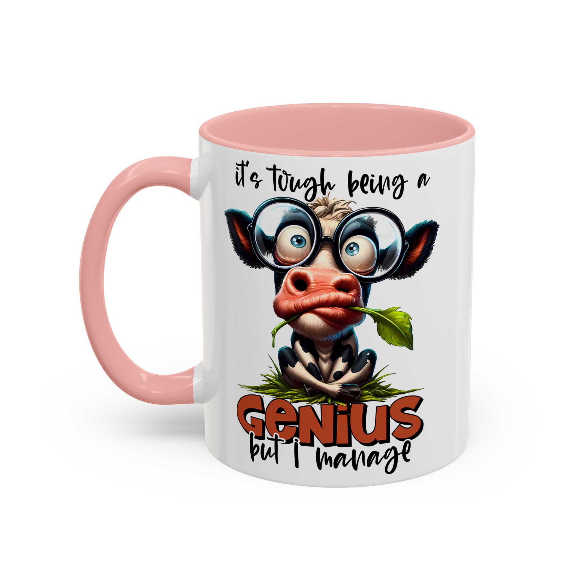 Moo-dest Genius Coffee Mug
