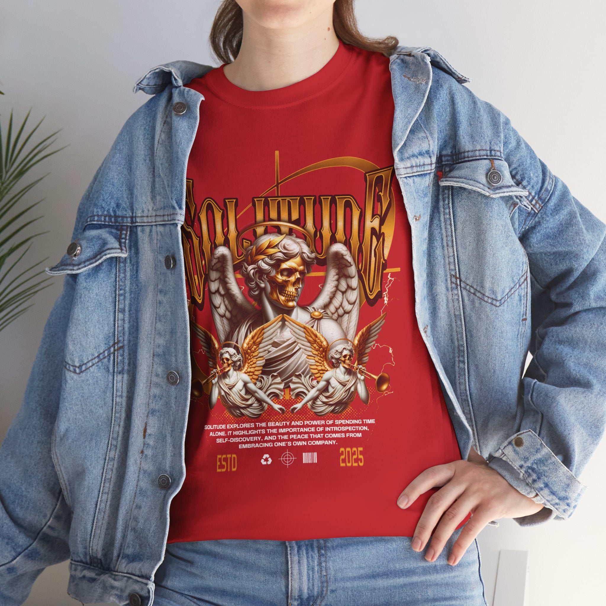 "Wings of Sin" - Gothic T-Shirt Design