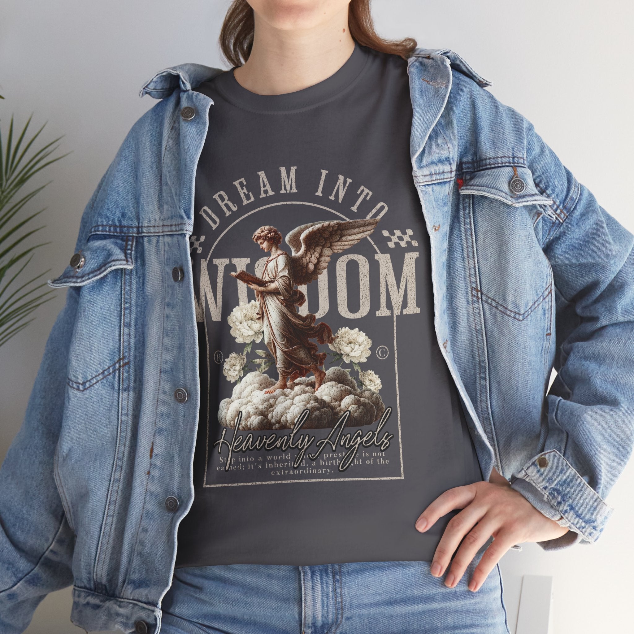 "Dream into Wisdom" - Heavenly Angels T-Shirt Design