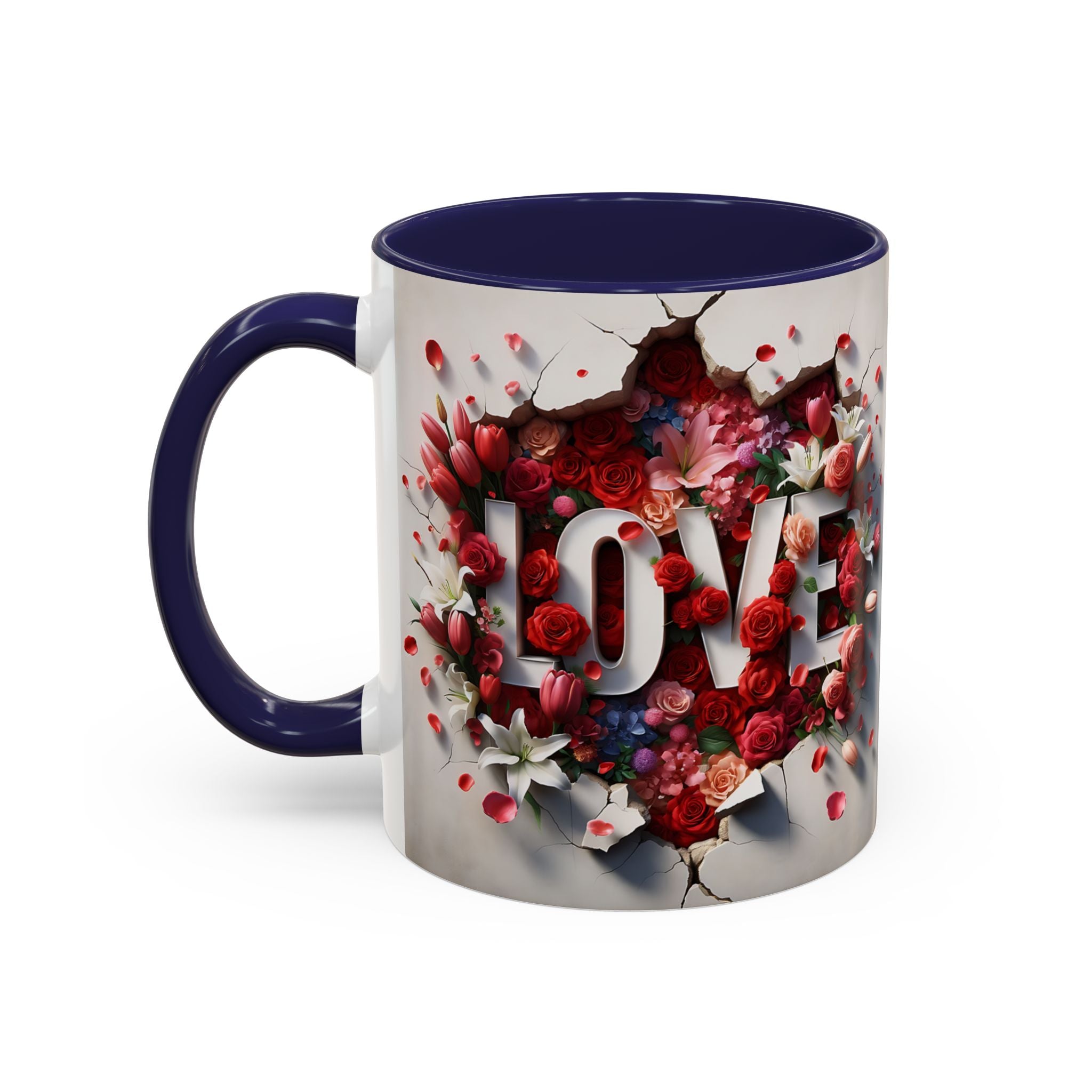 Love Mum Floral Coffee Mug