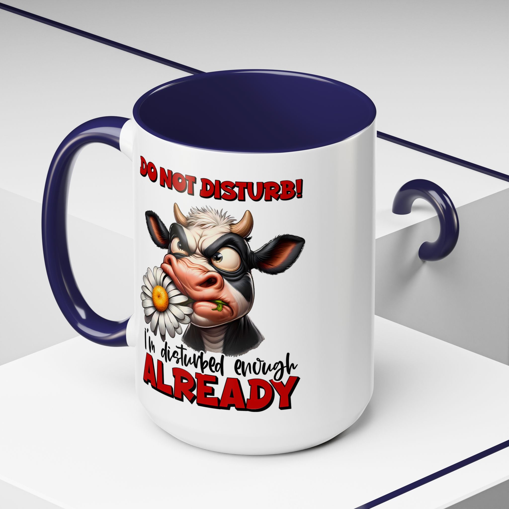 Disturbed & Caffeinated Coffee Mug