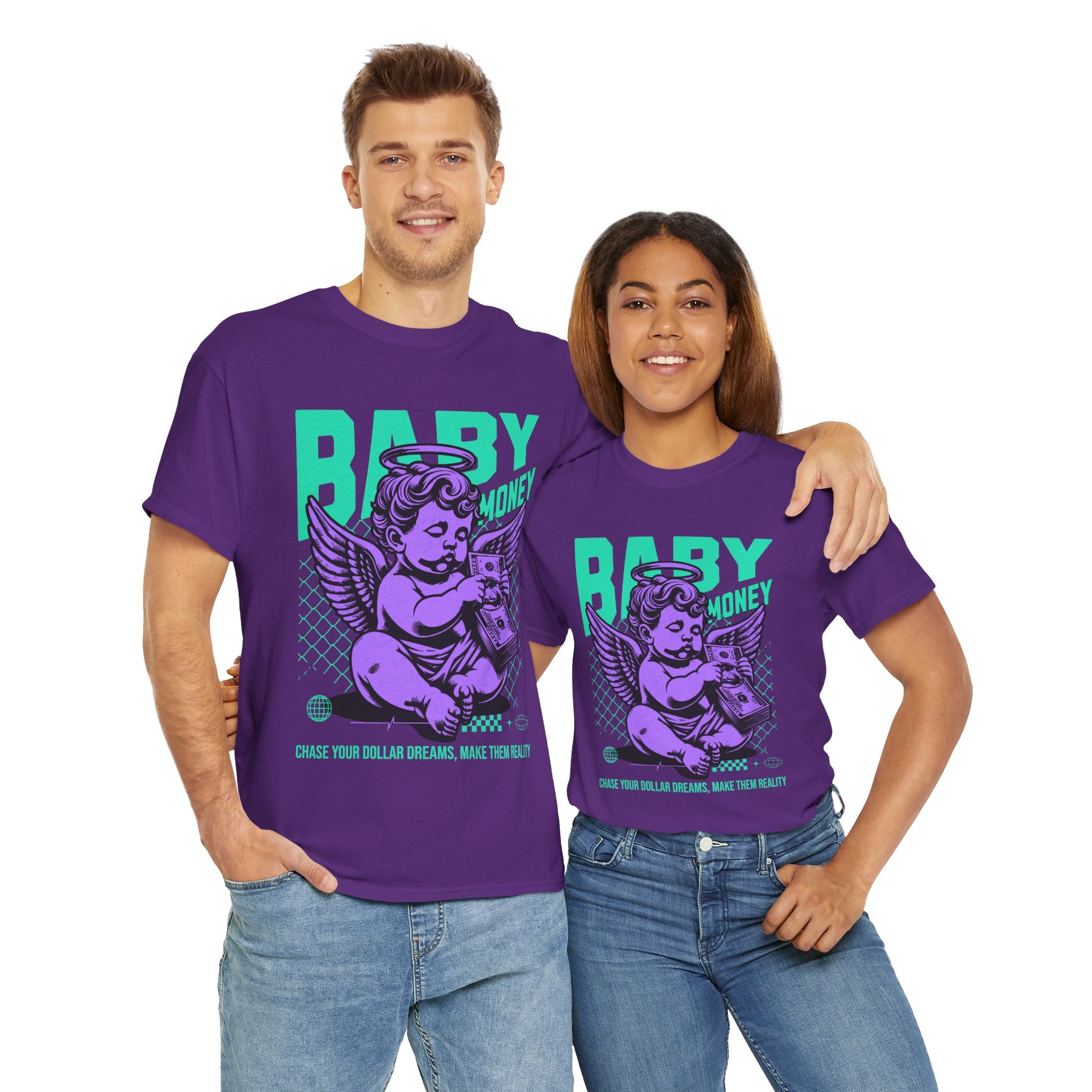 Baby Money: Chase Your Dollar Dreams Streetwear Graphic