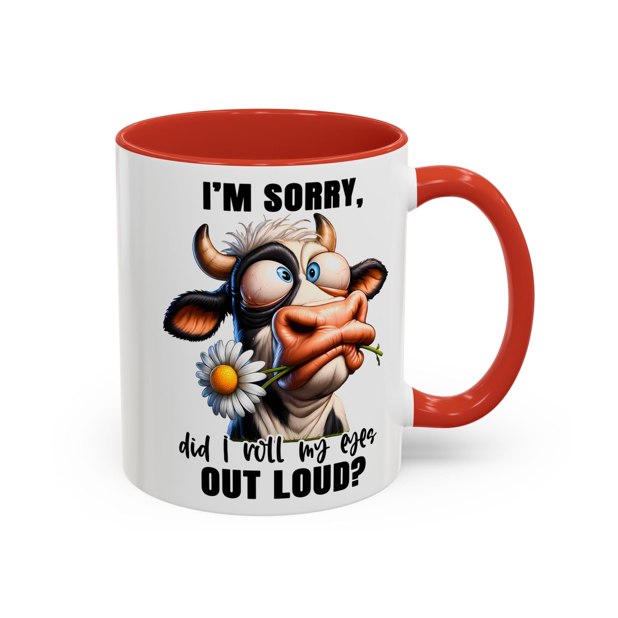 Sassy Cow Eye-Roll Mug