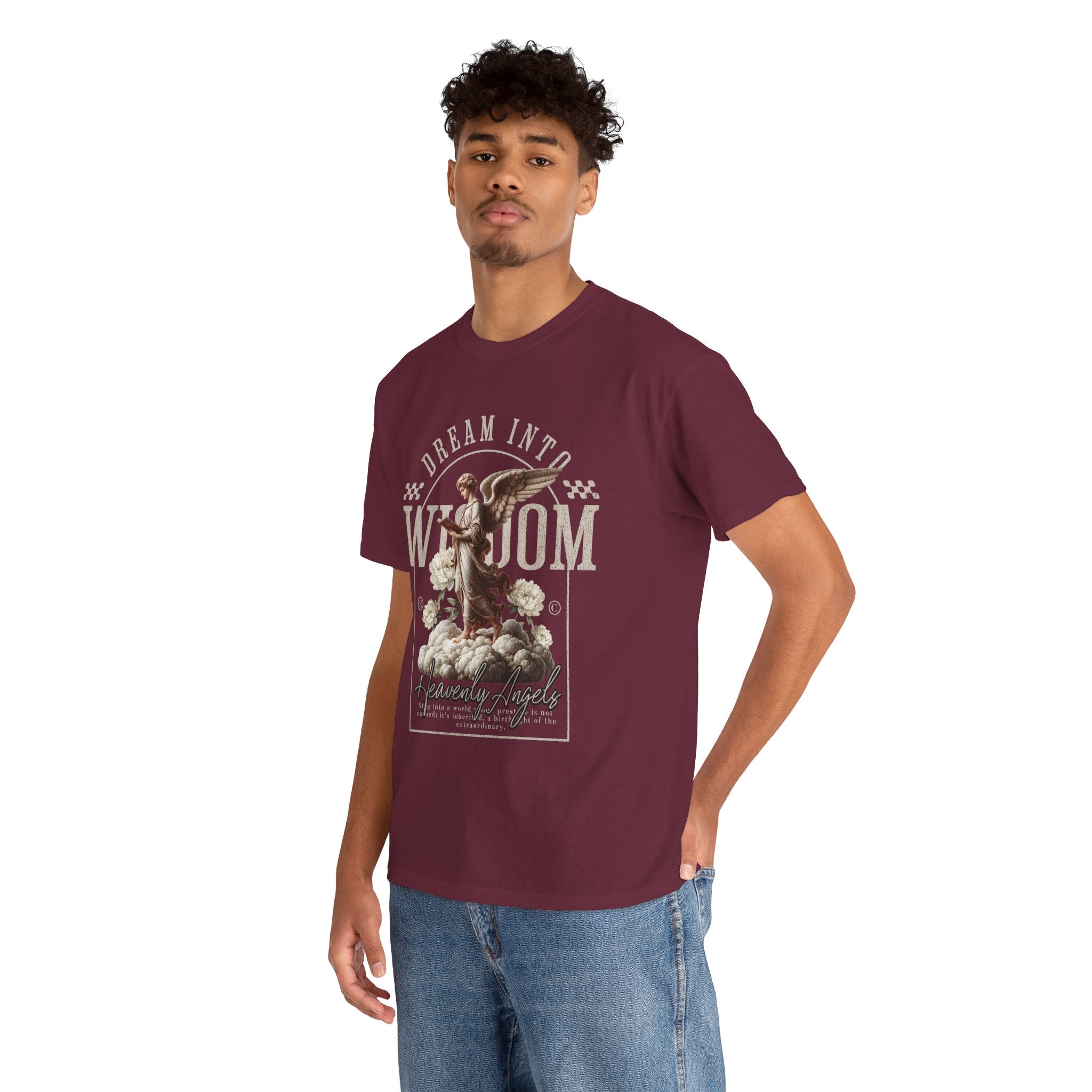 "Dream into Wisdom" - Heavenly Angels T-Shirt Design