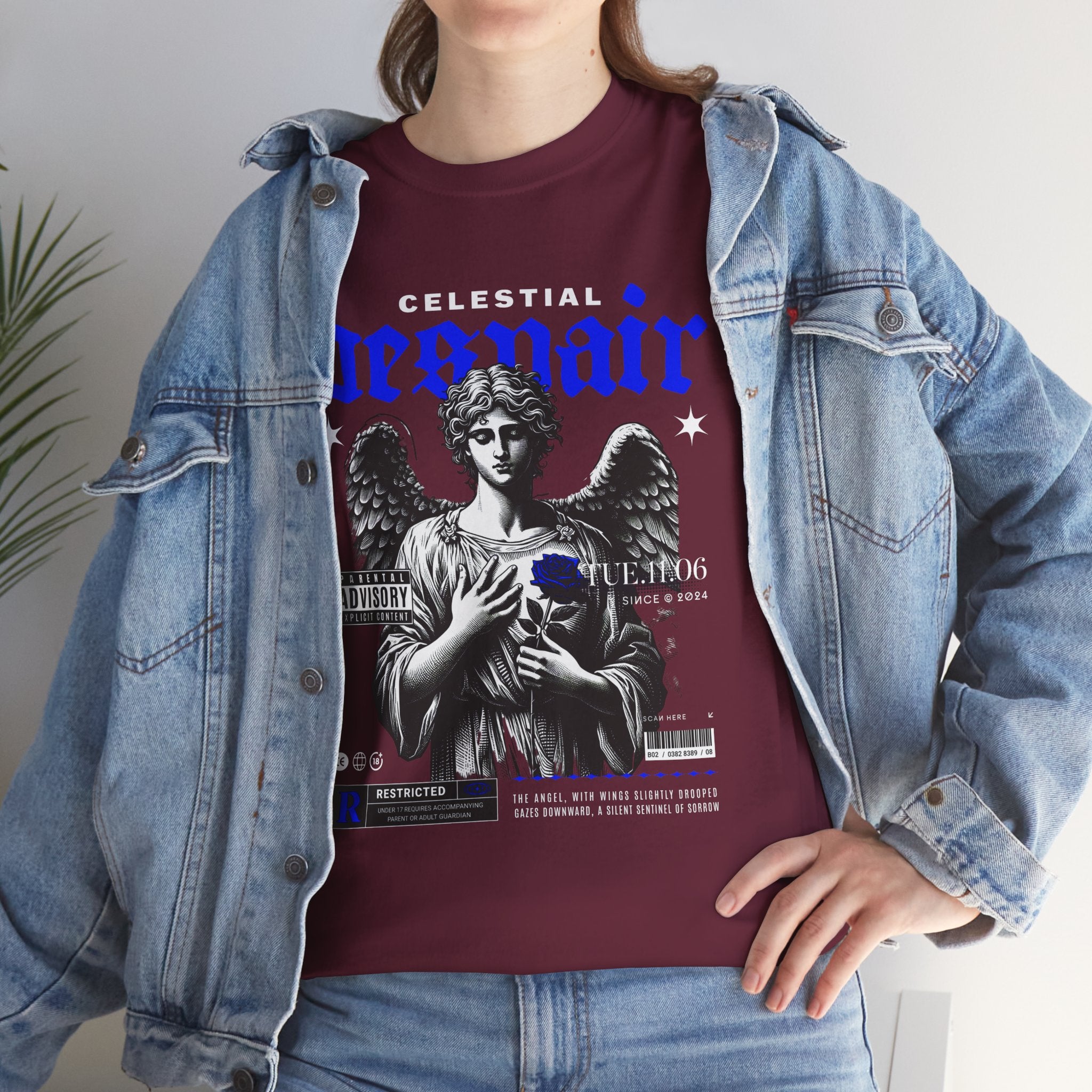Celestial Despair Graphic T-Shirt Design