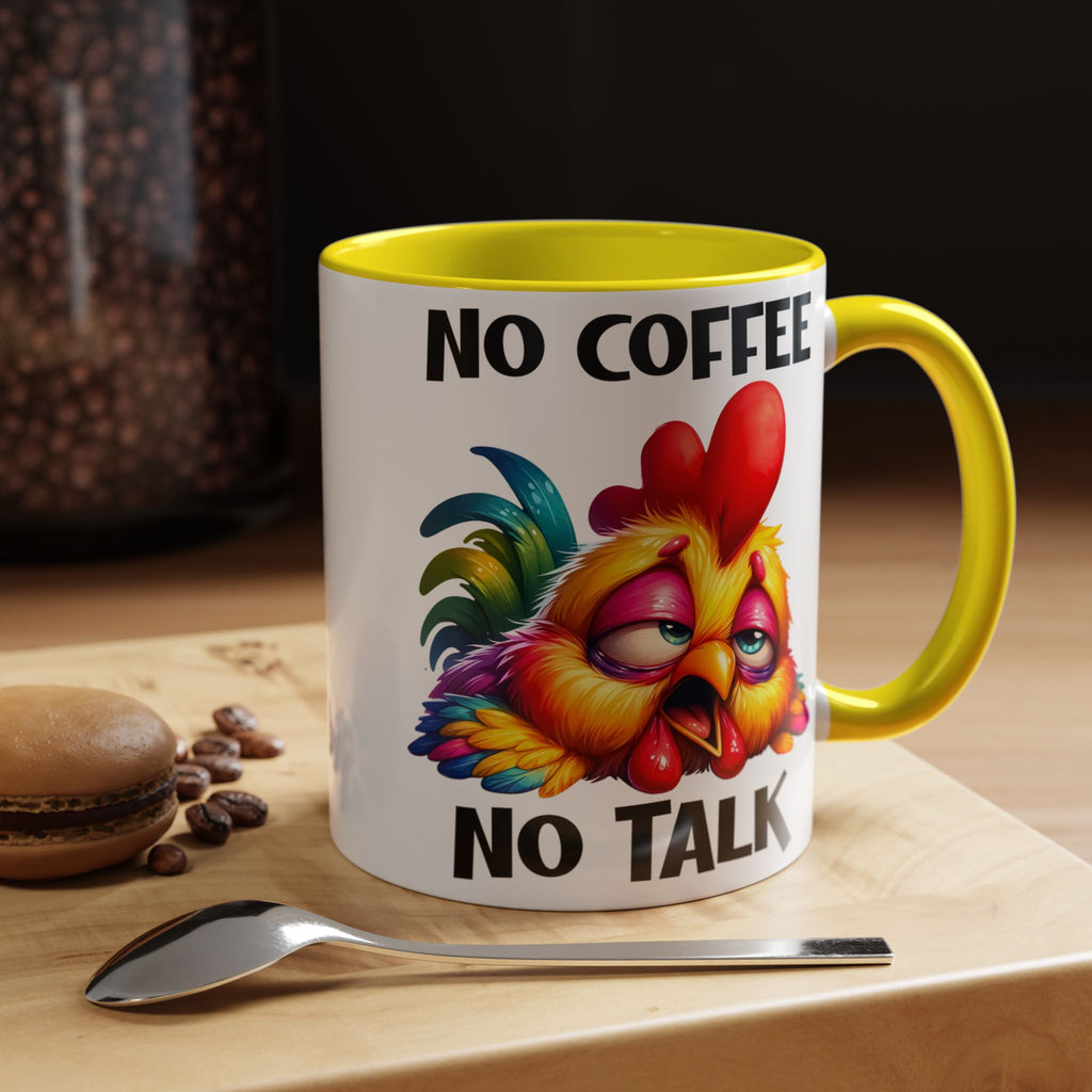 No Coffee, No Talk – Pre-Caffeine Warning Mug