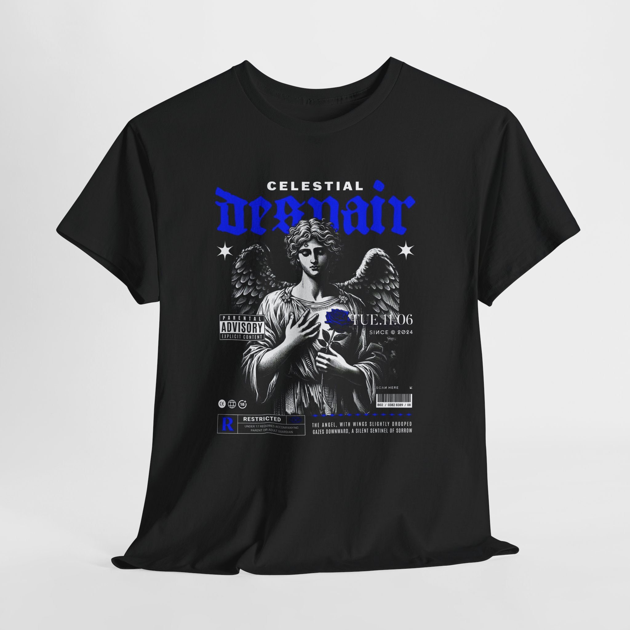 Celestial Despair Graphic T-Shirt Design